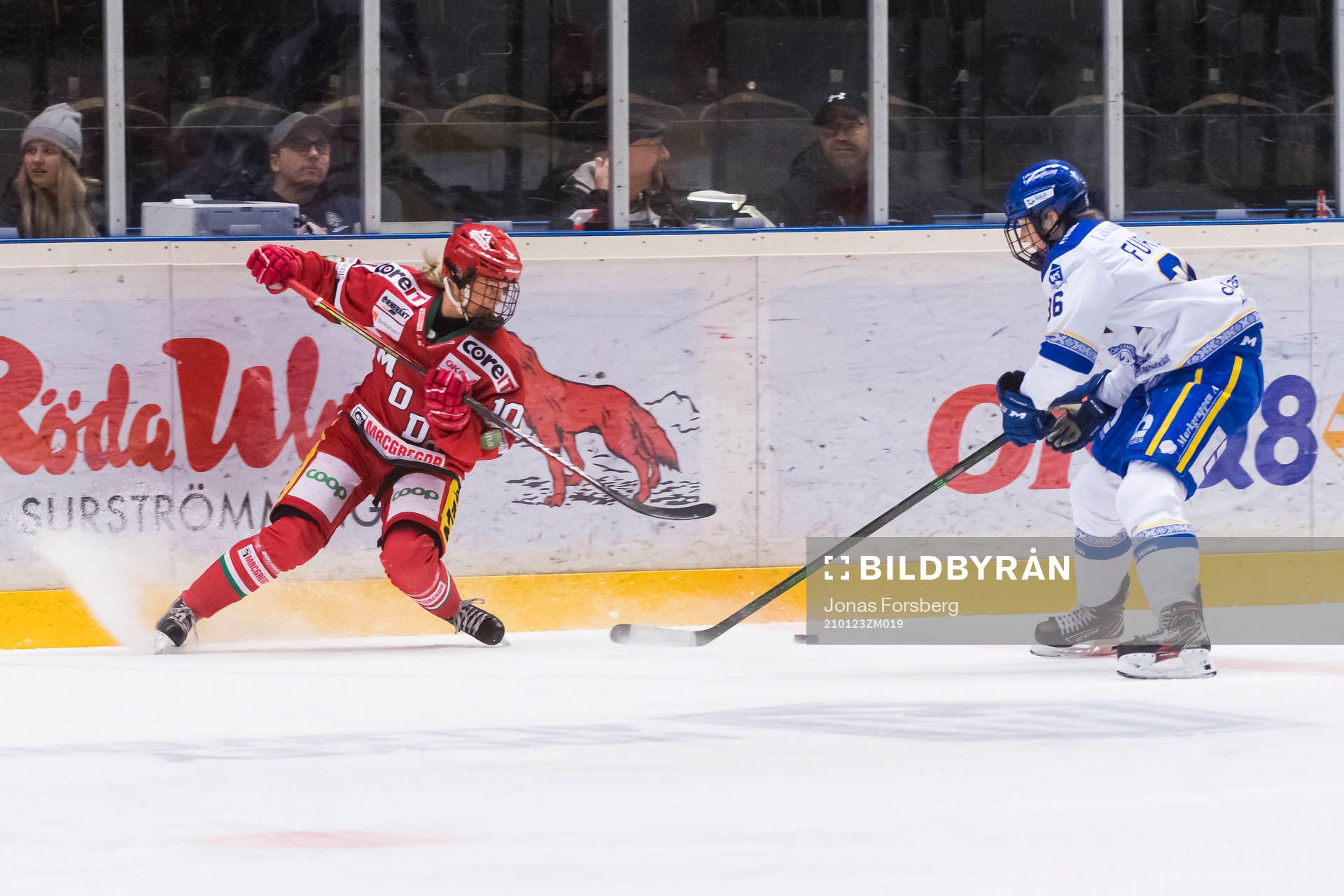 Modos Wilma Sundin  och Leksands Andrine Furulund
