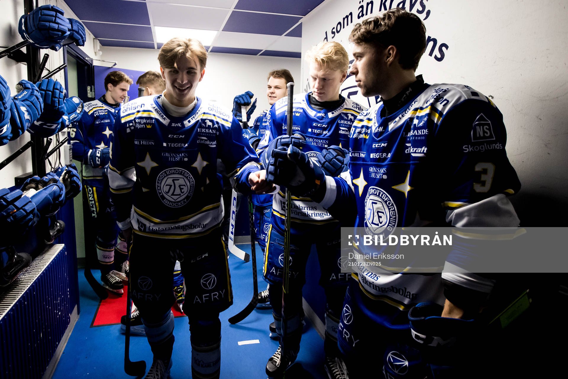 Leksands Isak Rosén  och August Berg och Emil Heineman