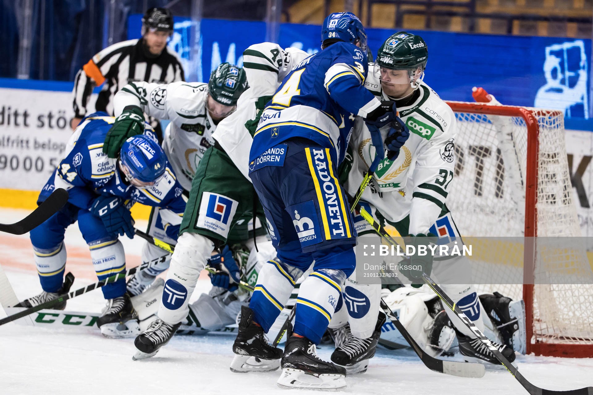 Leksands Carter Ashton och Färjestads Adam Ginning