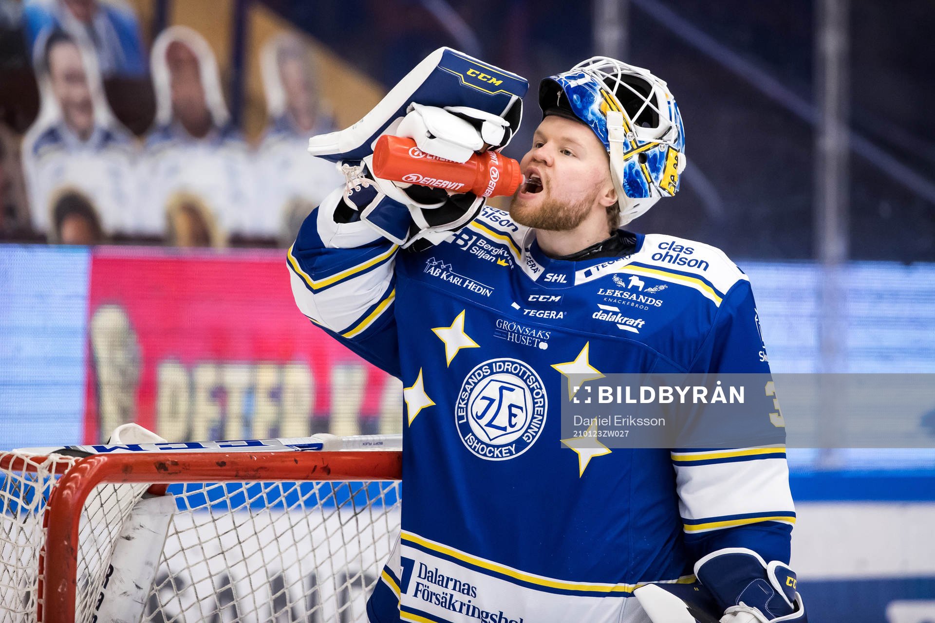 Leksands målvakt Janne Juvonen