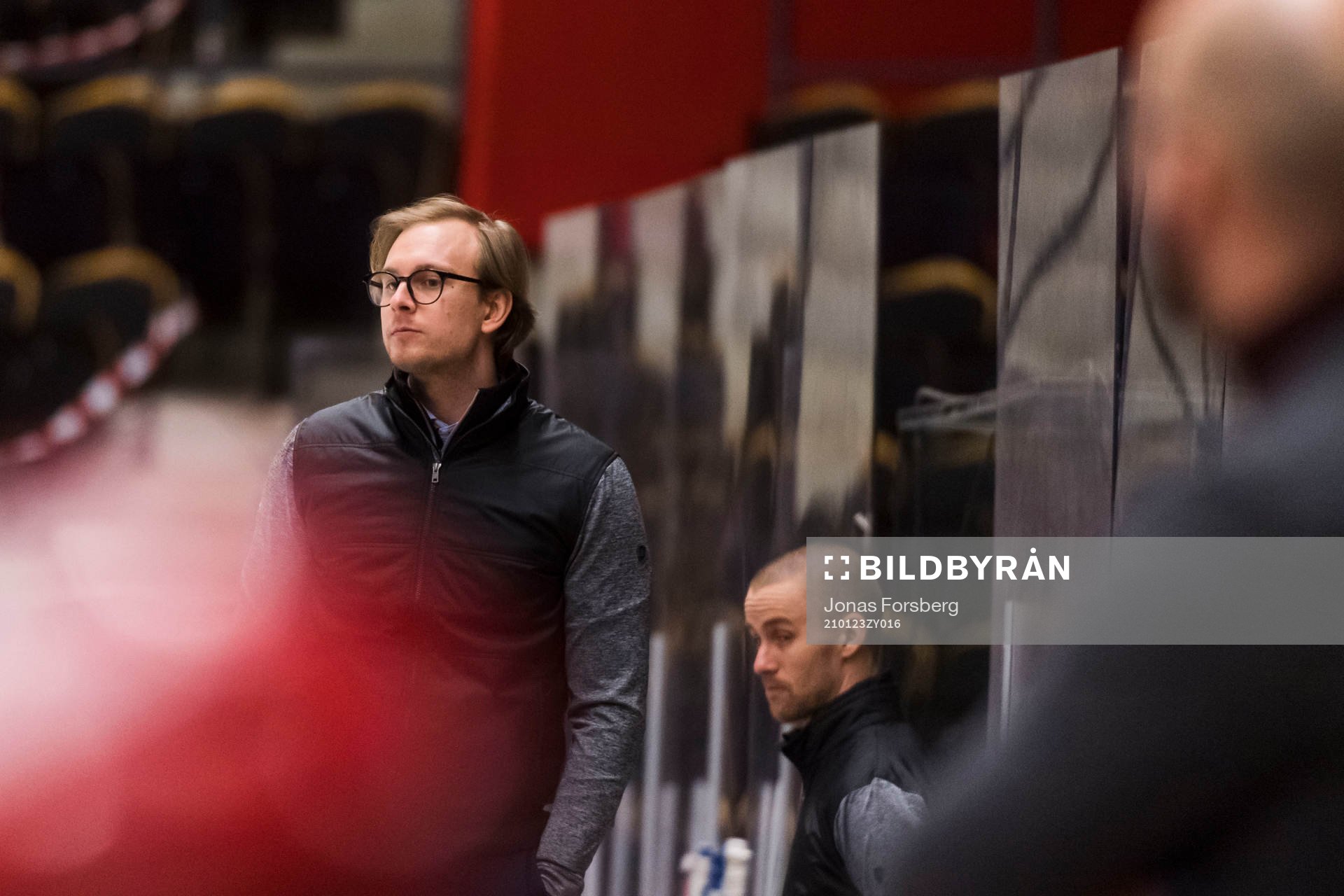 Leksands tränare Lars Stenmark