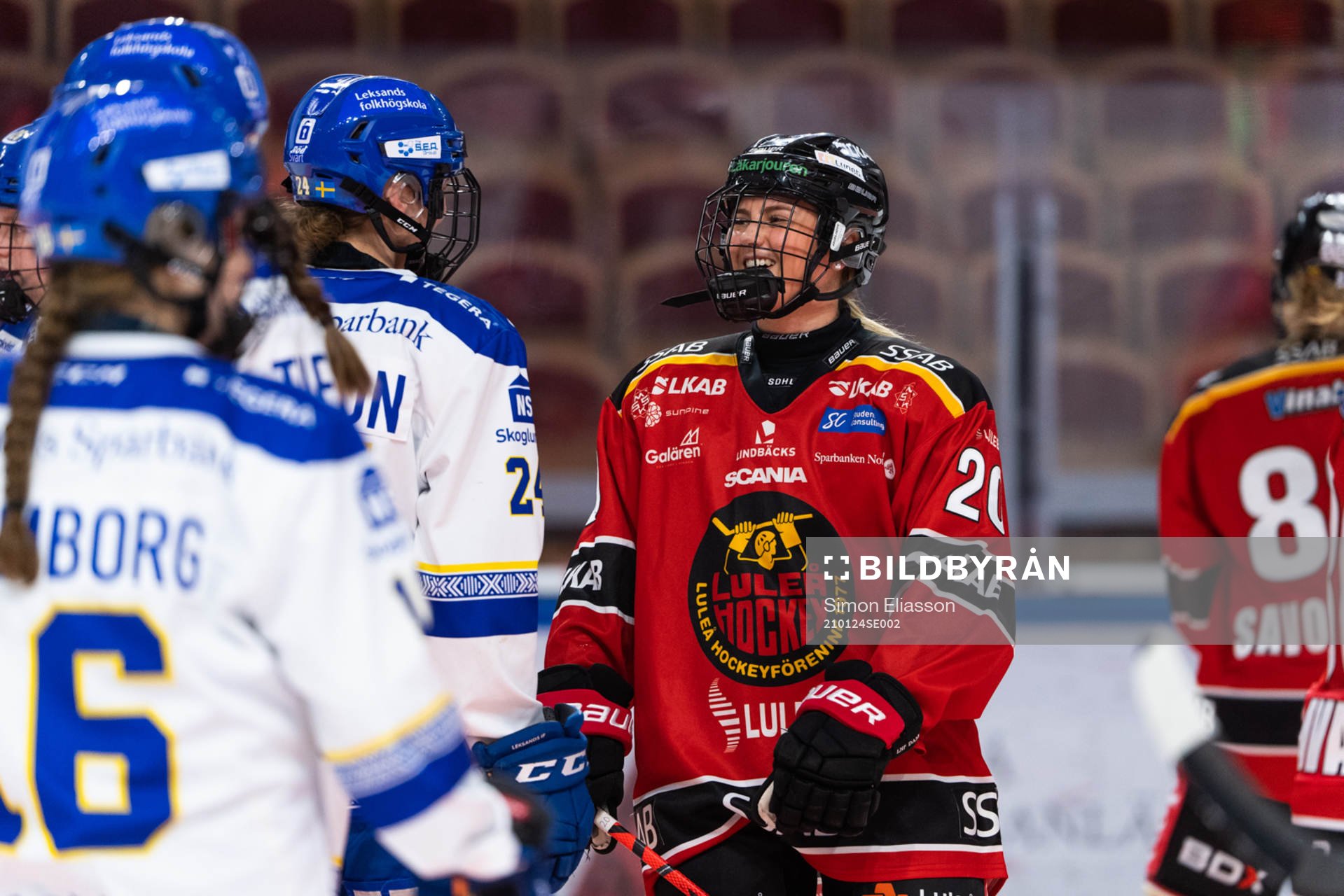 Leksands Ida Karlsson och Luleås Klara Kenttälä