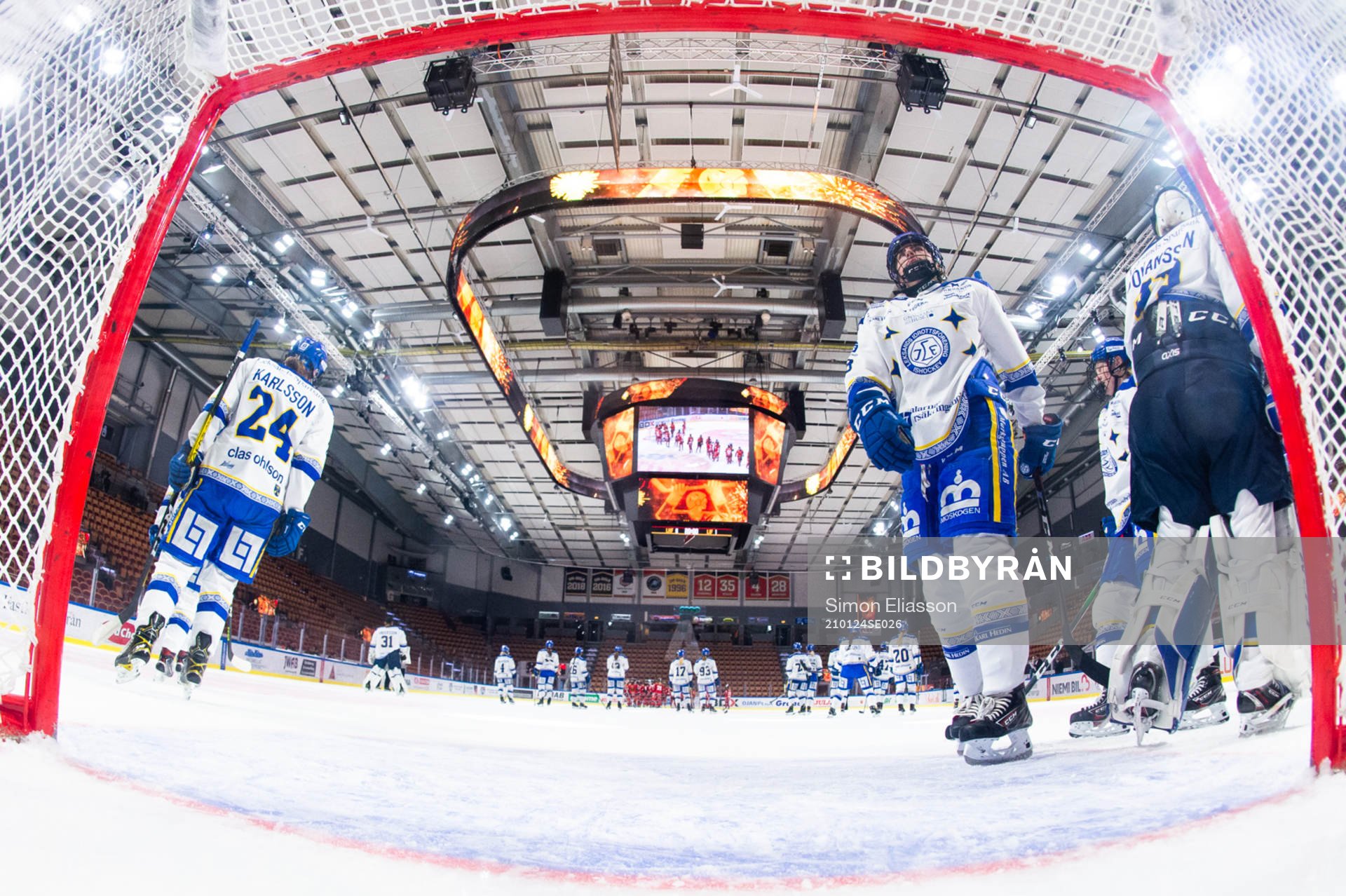 Leksand-spelare deppar
