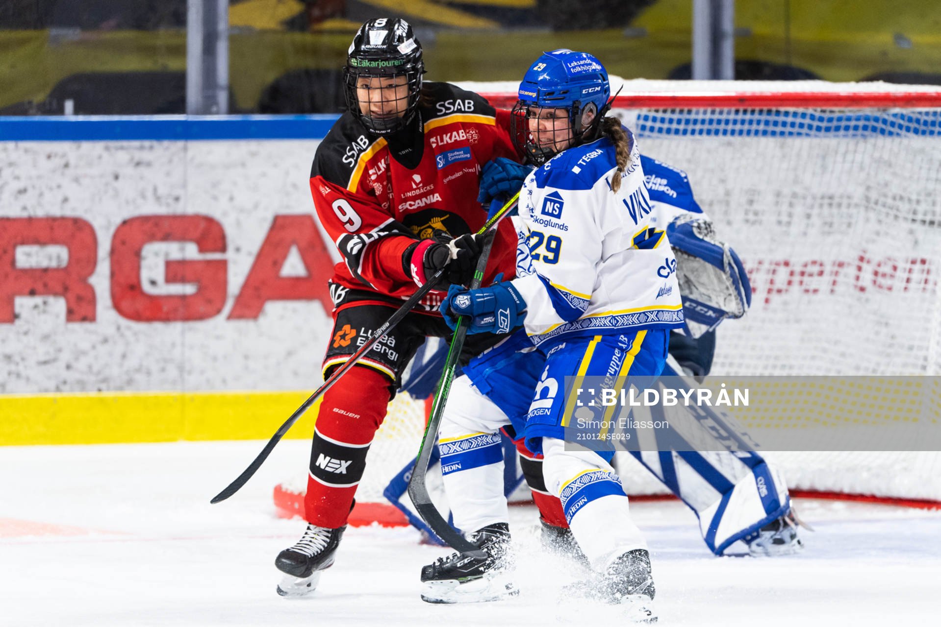 Luleås Chiho Osawa och Leksands Moa Viklund