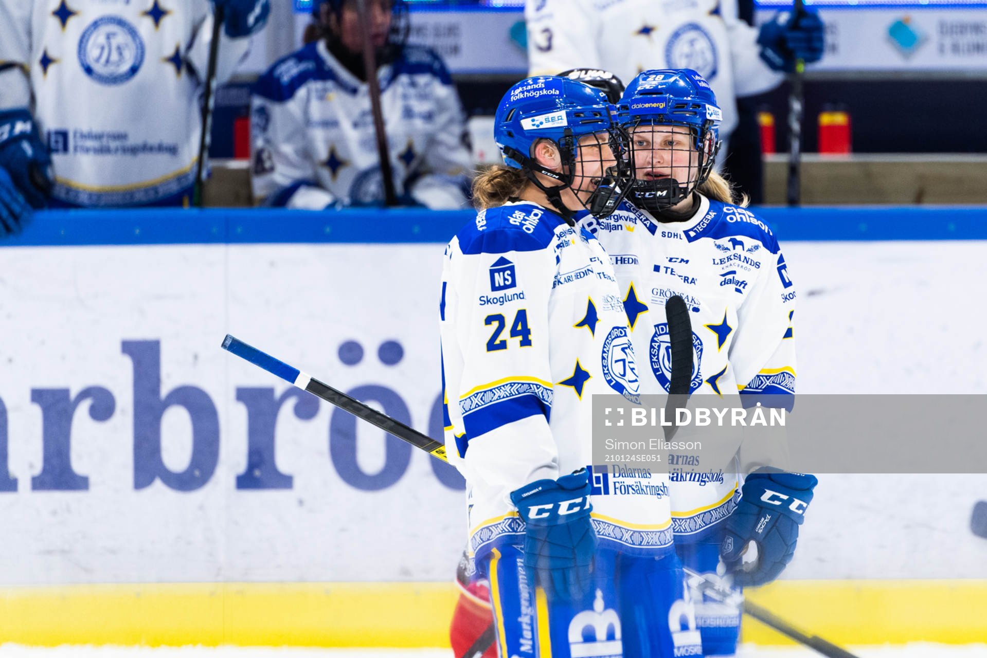 Leksands Ida Karlsson och Annie Silén