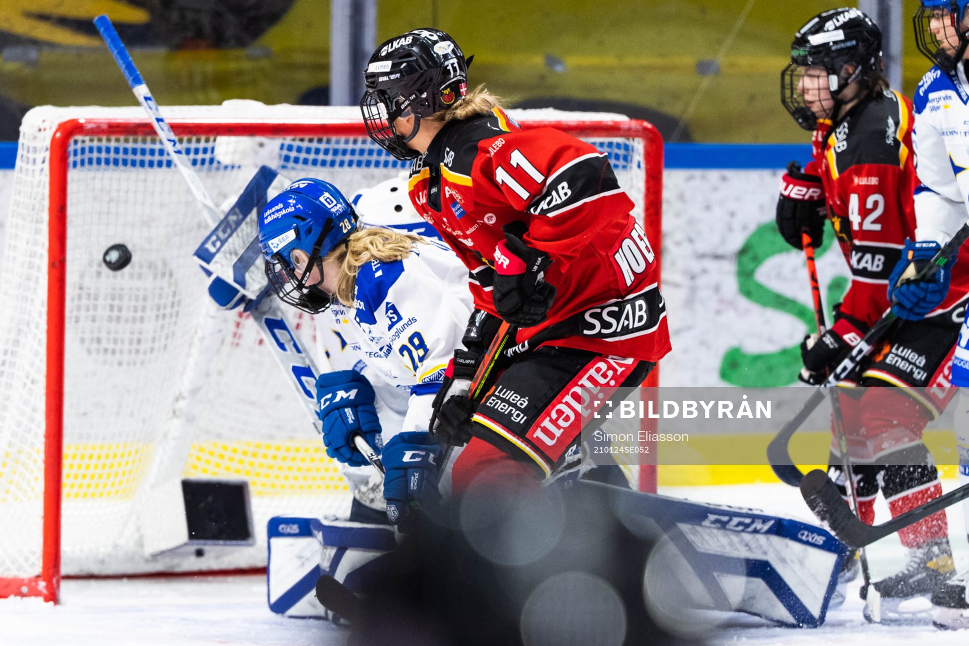 Luleås Josefine Hoegh Persson sätter 5-1