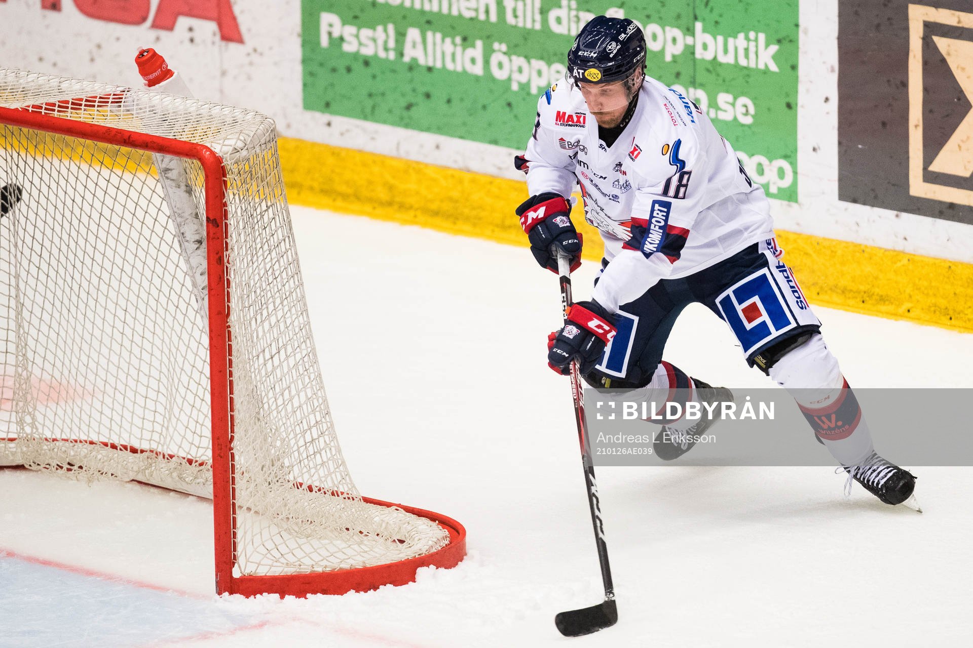 Linköpings Alexander Johansson gör 3-3