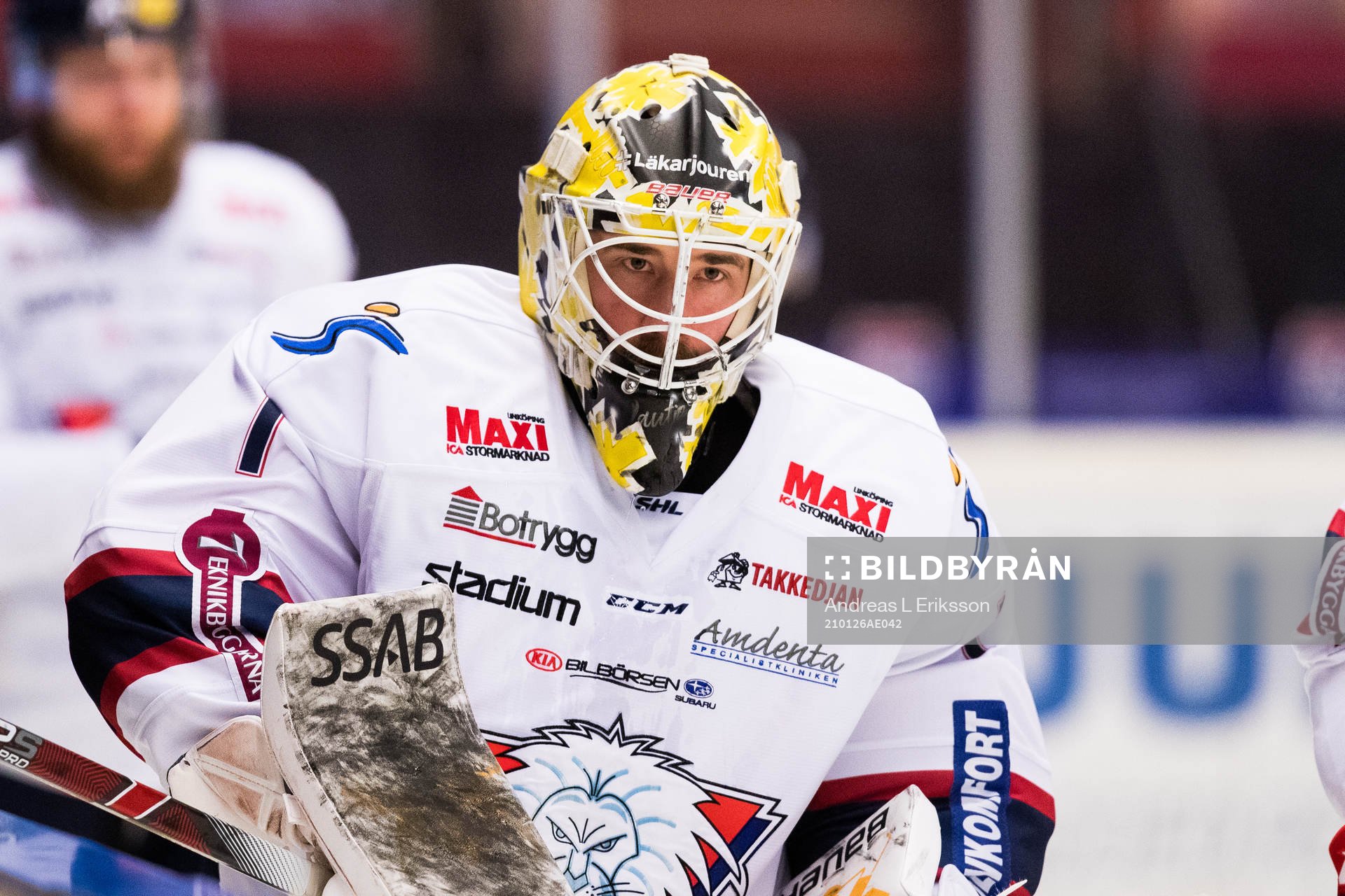 Linköpings målvakt David Rautio