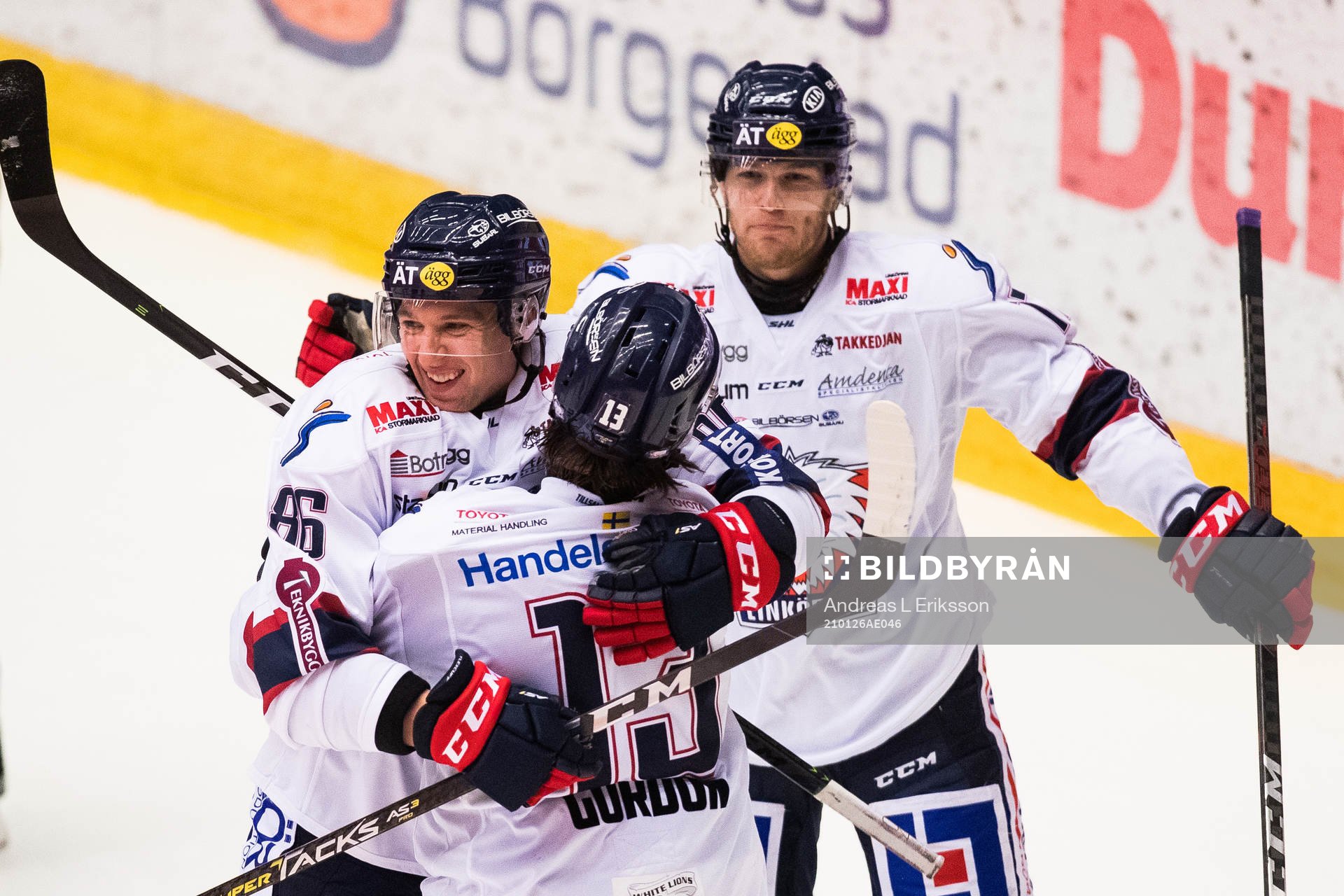 Linköpings Tyler Morley jubalr