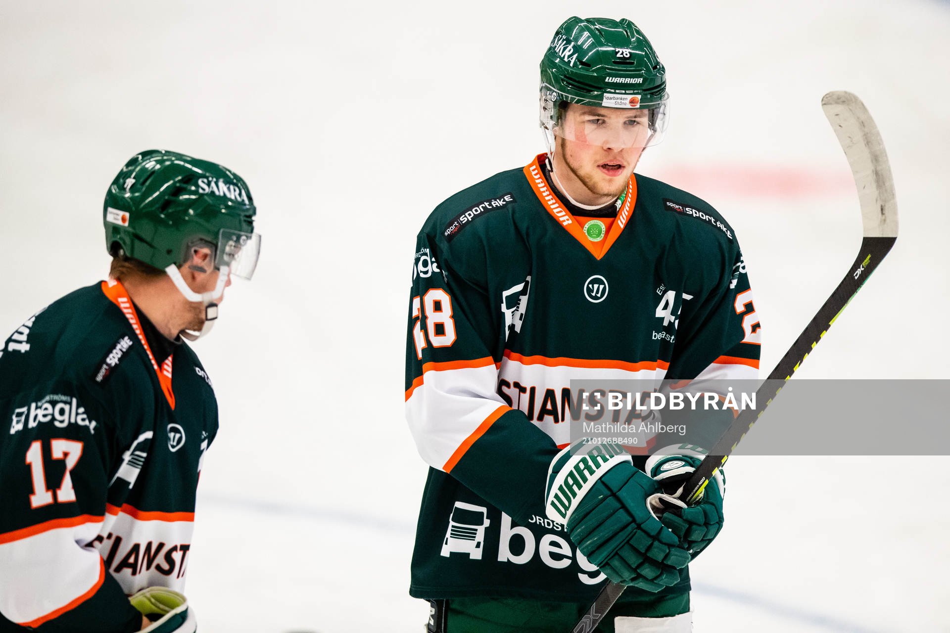 Kristianstads Viktor Wahlden och Max Wahlgren