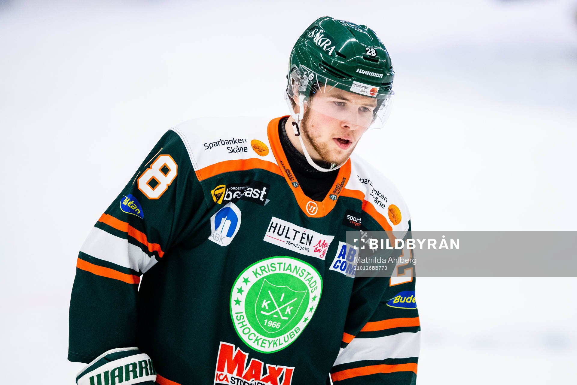 Kristianstads Max Wahlgren deppar
