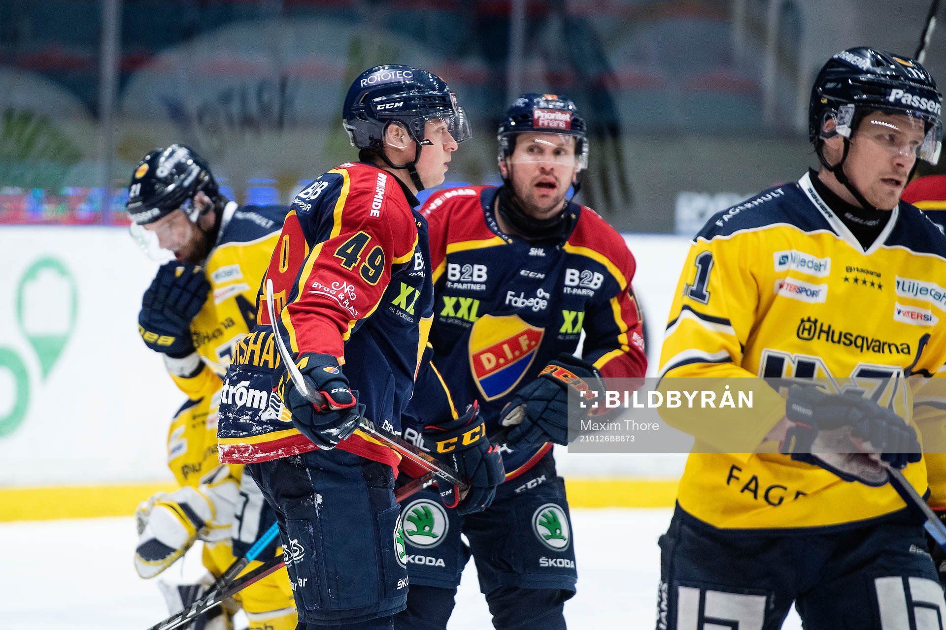 Djurgårdens Rhett Rakhshani jublar