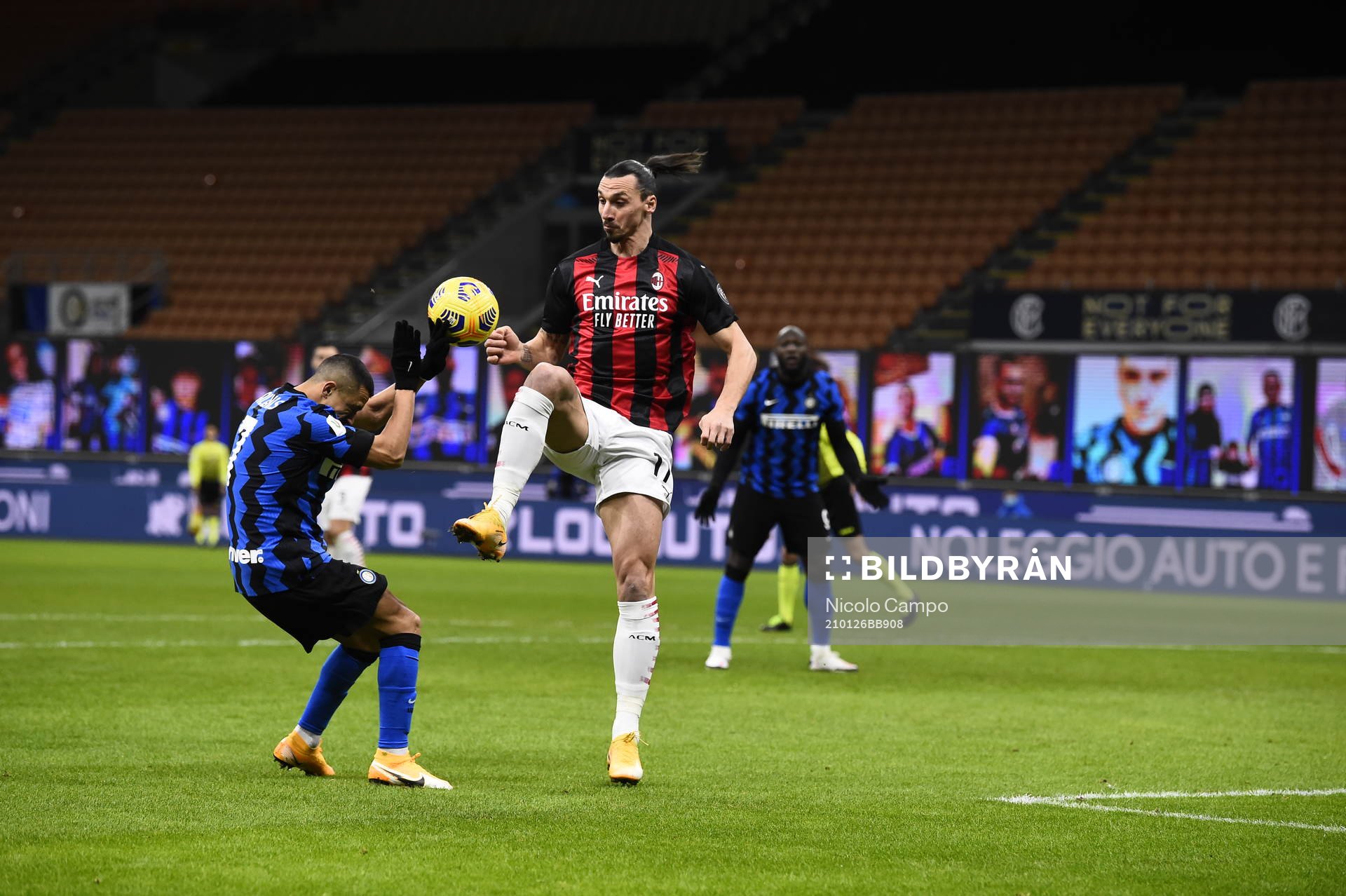 Zlatan Ibrahimovic of Milan
