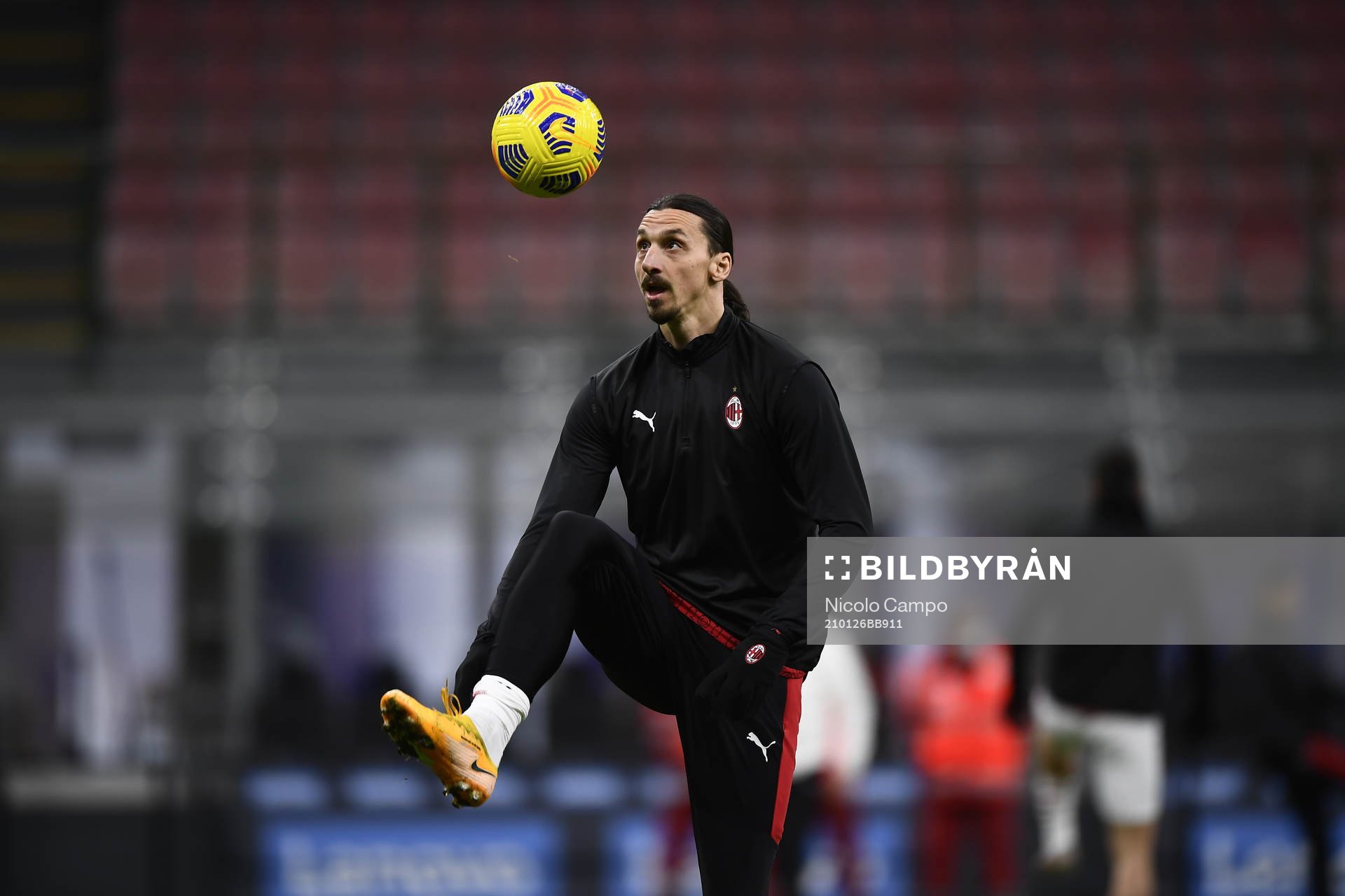 Zlatan Ibrahimovic of Milan