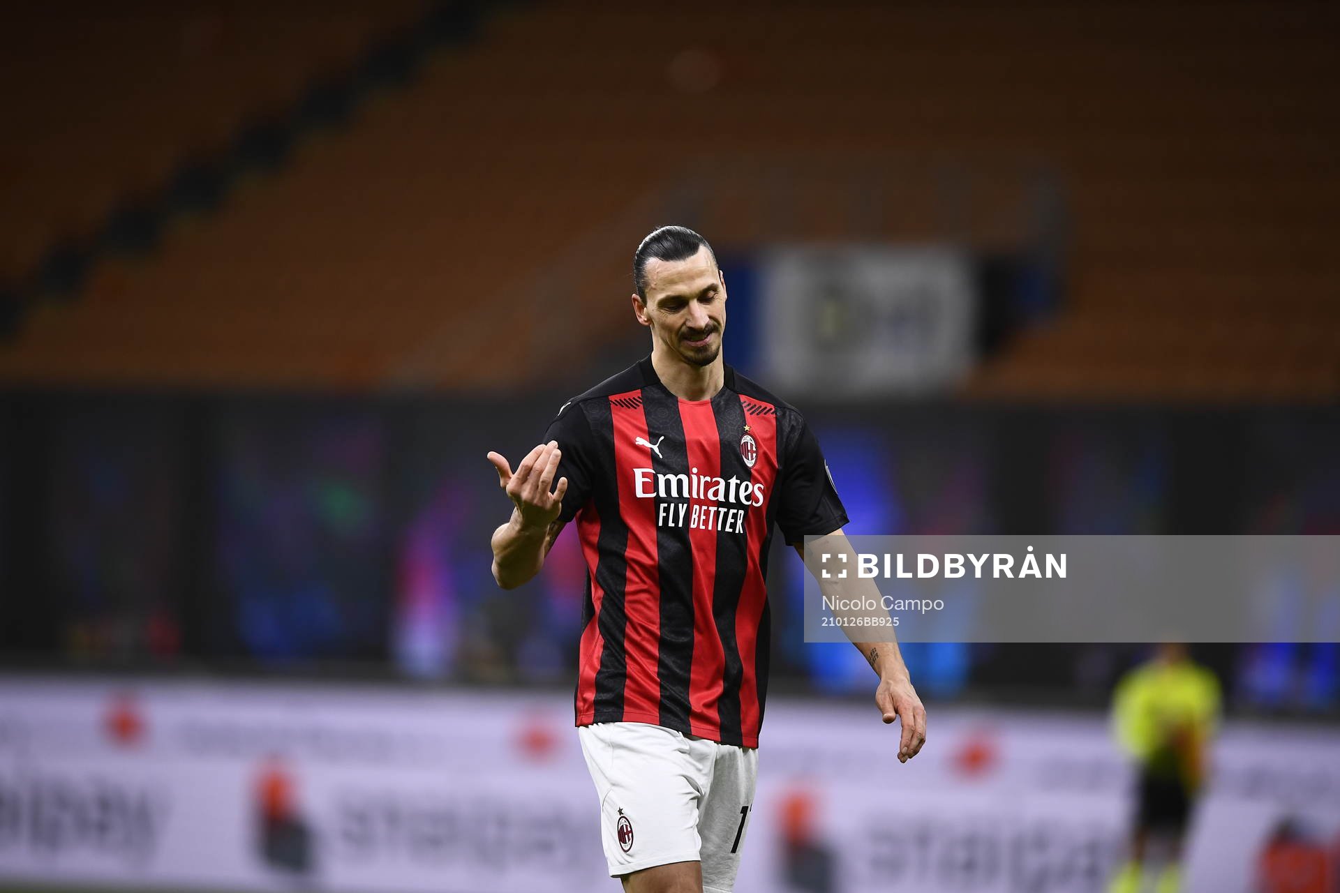 Zlatan Ibrahimovic of Milan
