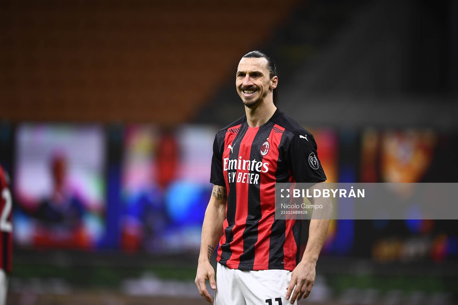 Zlatan Ibrahimovic of Milan