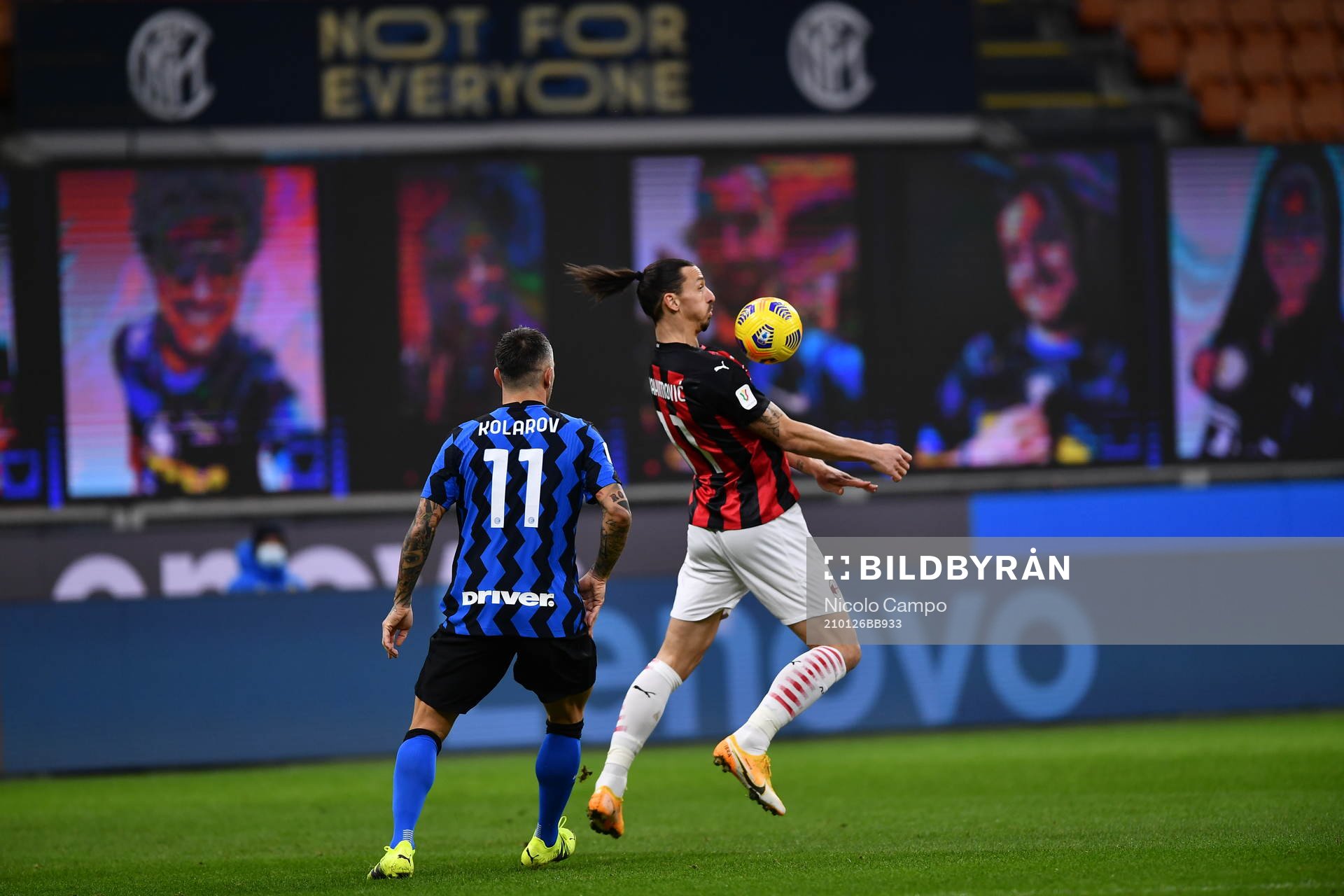 Zlatan Ibrahimovic of Milan