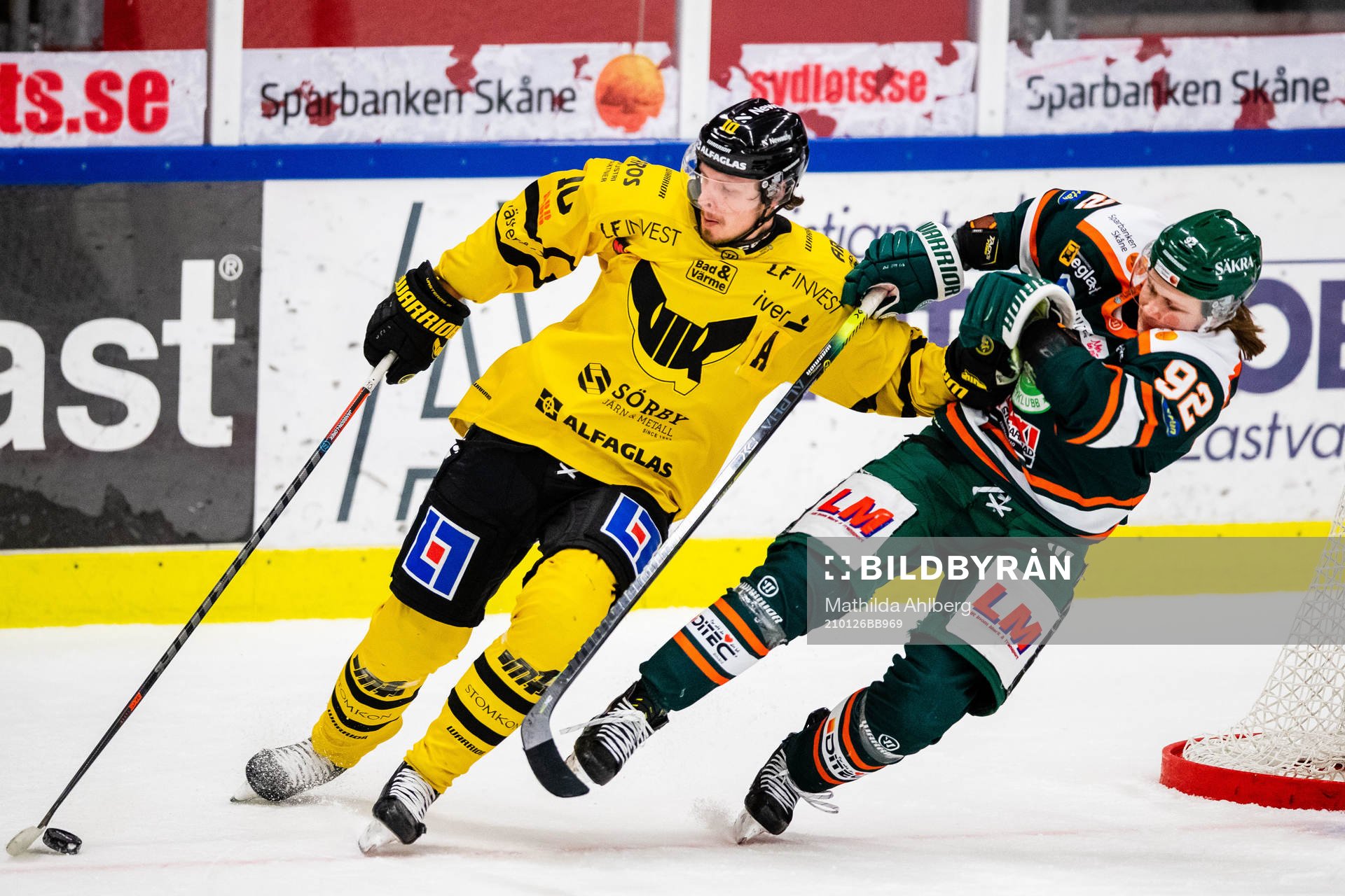 Västerås Jimmie Jansson Lorek och Kristianstads Dennis