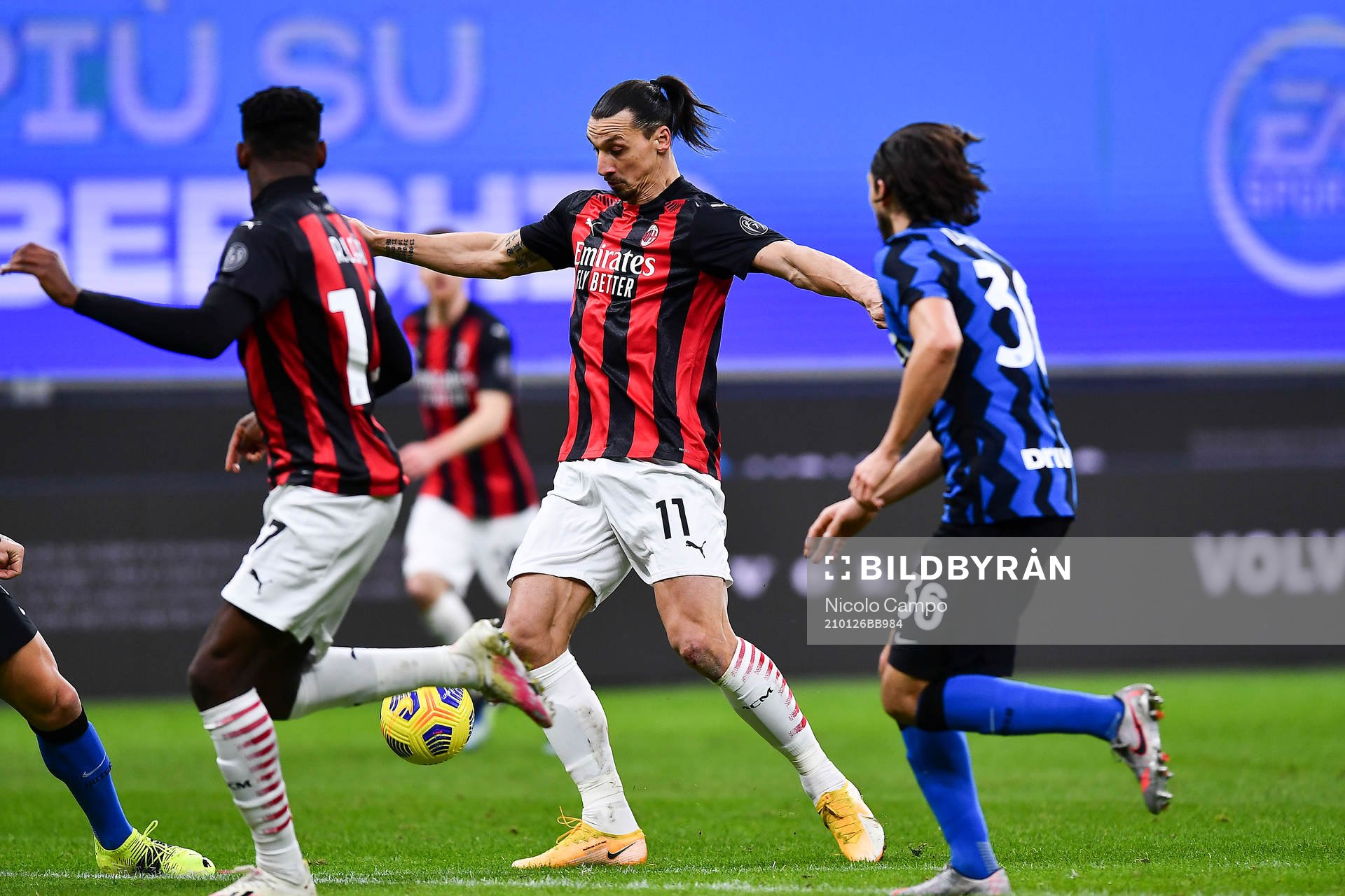 Zlatan Ibrahimovic of Milan
