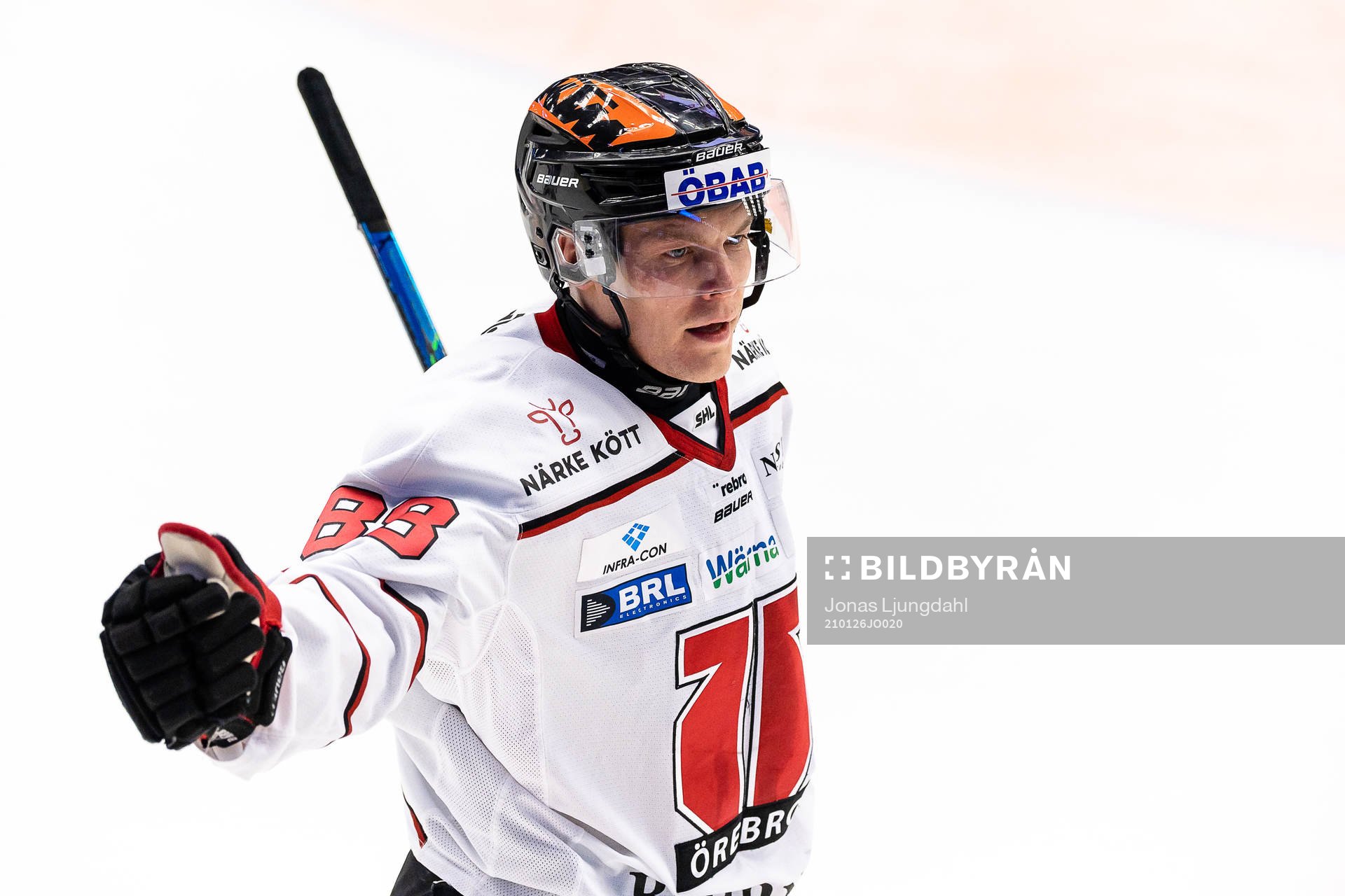Örebros Joonas Rask jublar