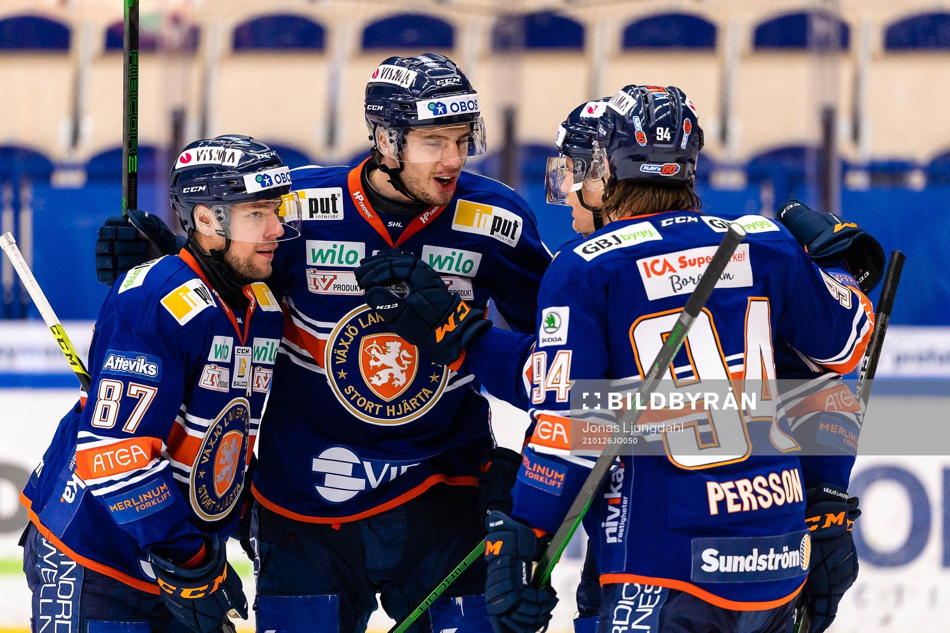 Växjös Robert Rosén, Hardy Häman Aktell och Richard