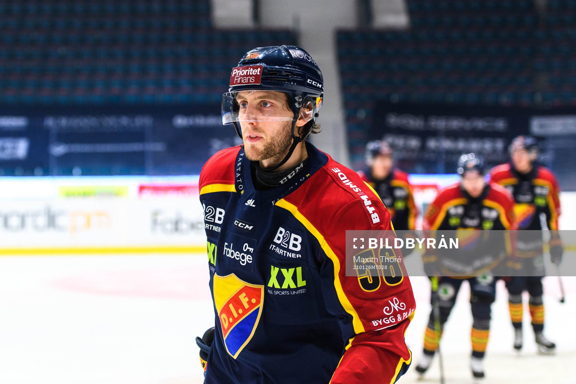 Djurgårdens Robin Norell jublar