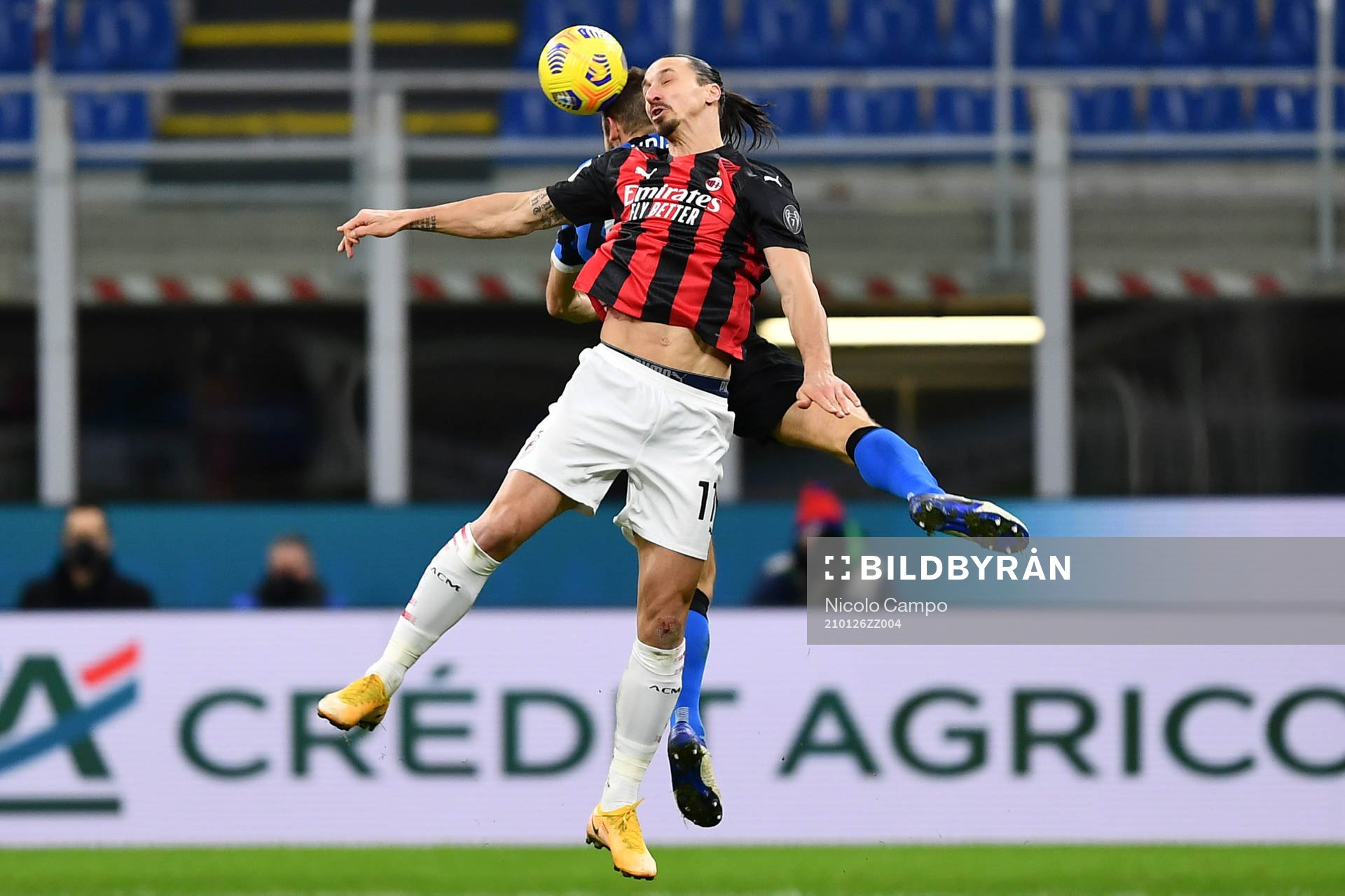 Zlatan Ibrahimovic of Milan