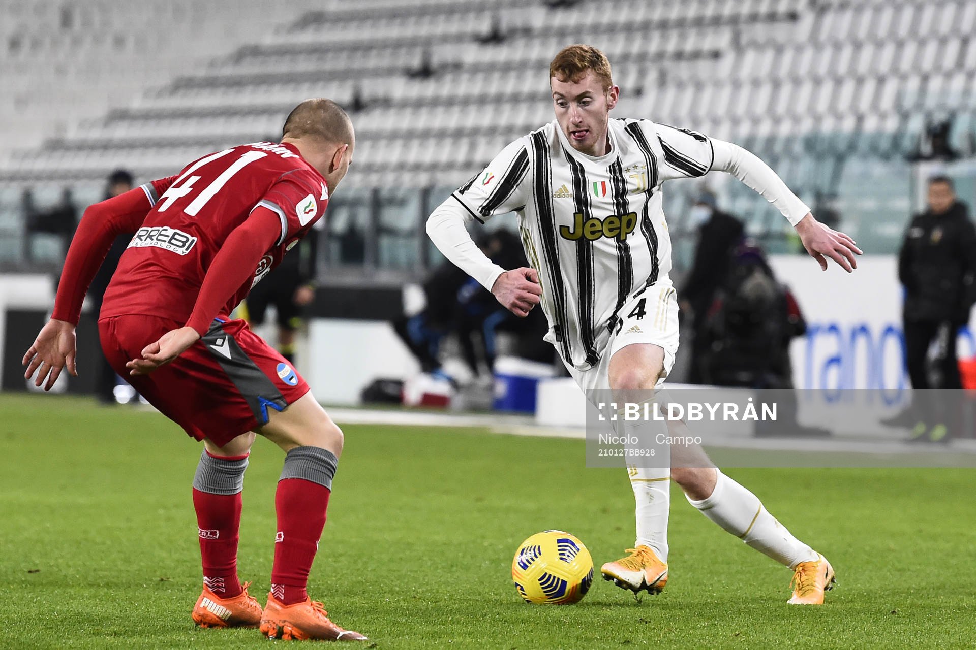 Dejan Kulusevski of Juventus