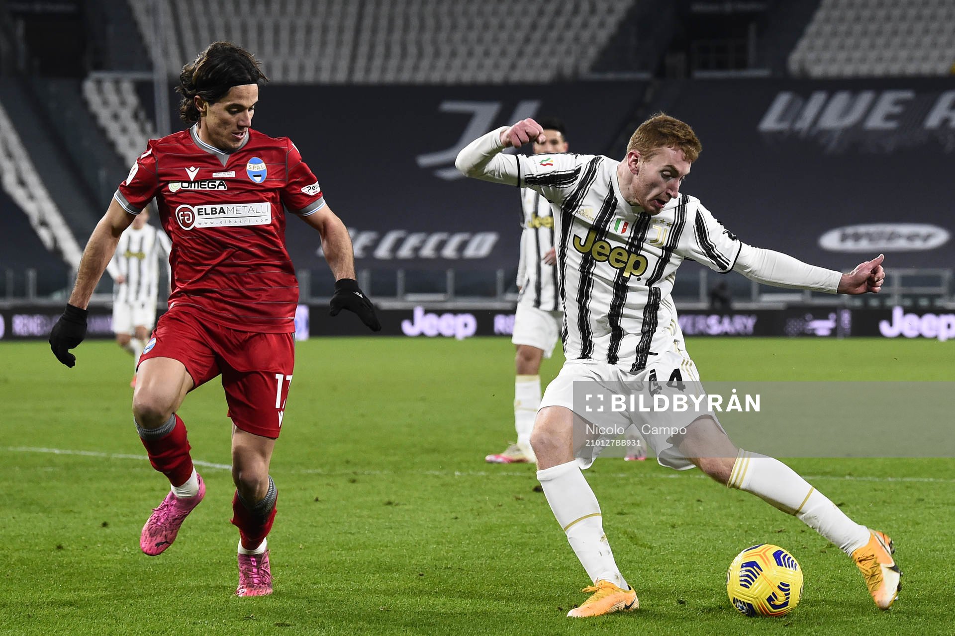 Dejan Kulusevski of Juventus
