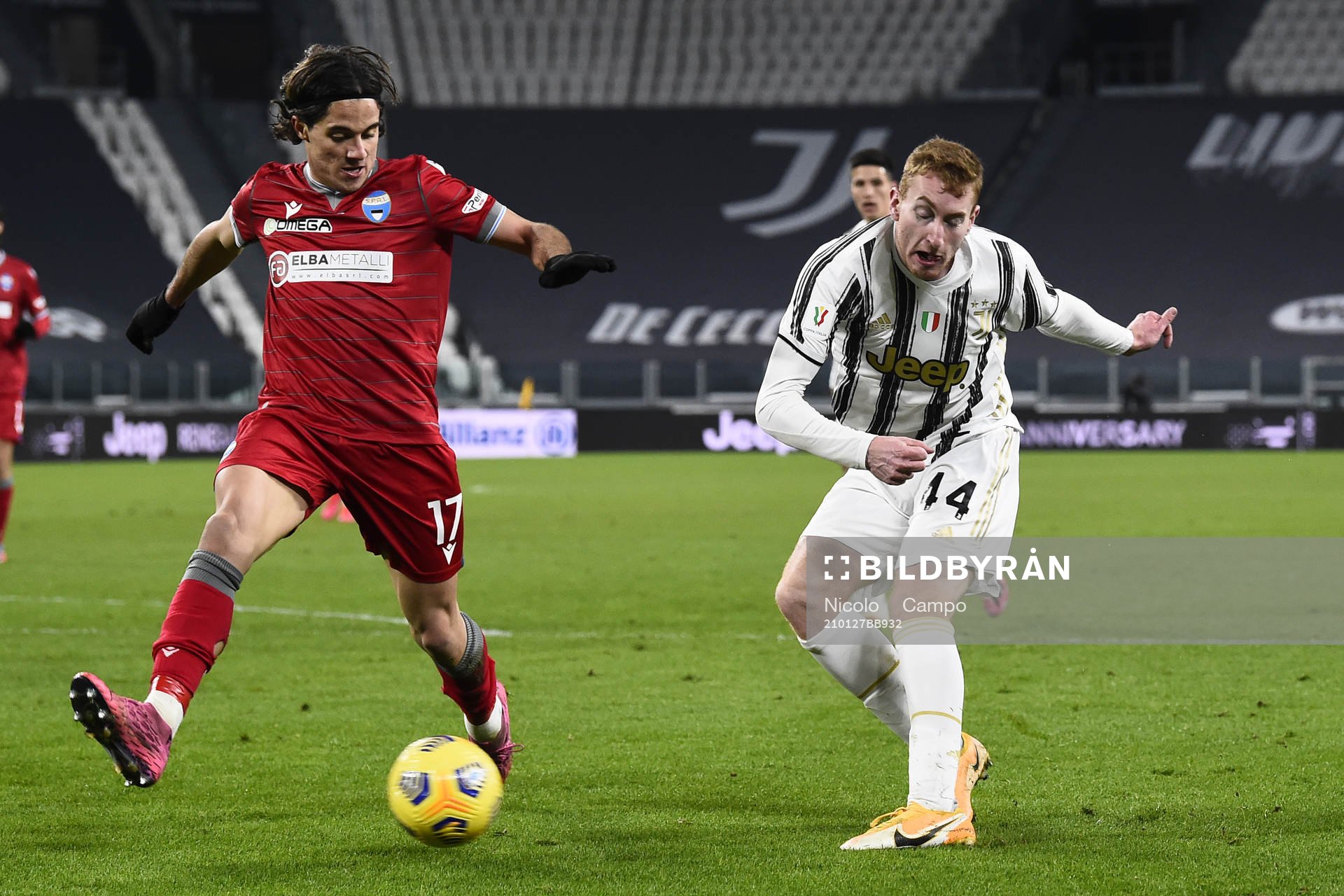 Dejan Kulusevski of Juventus