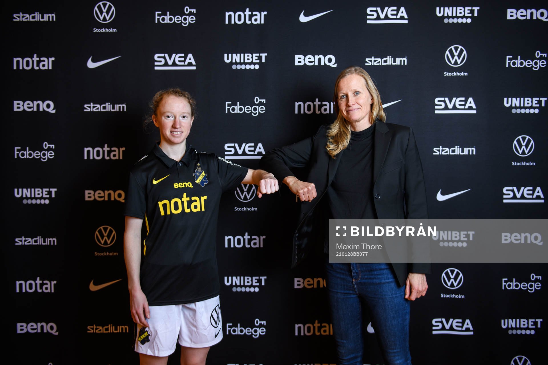 Caroline Murray och Anne Mäkinen, sportchef