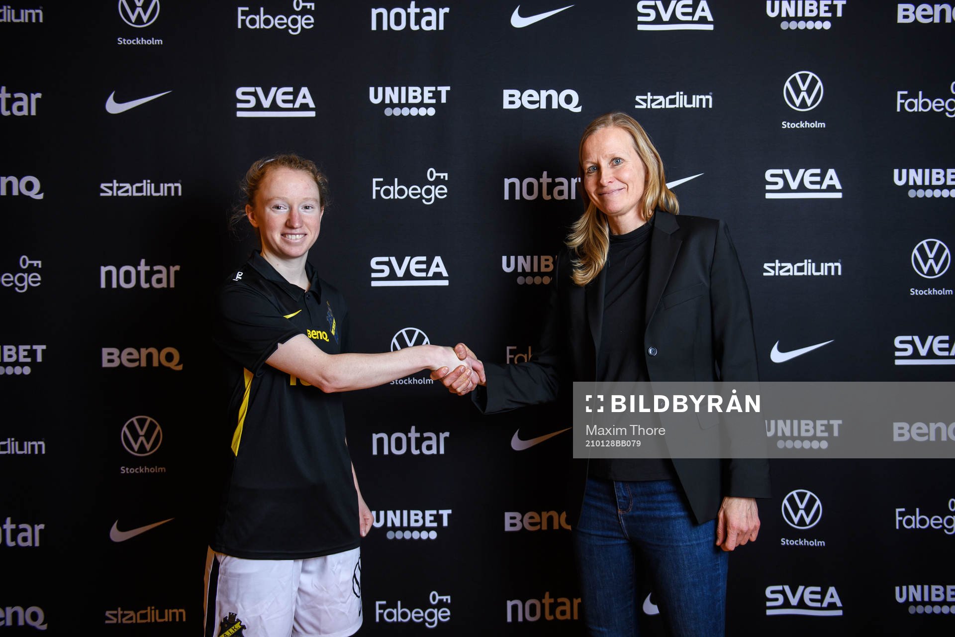 Caroline Murray och Anne Mäkinen, sportchef