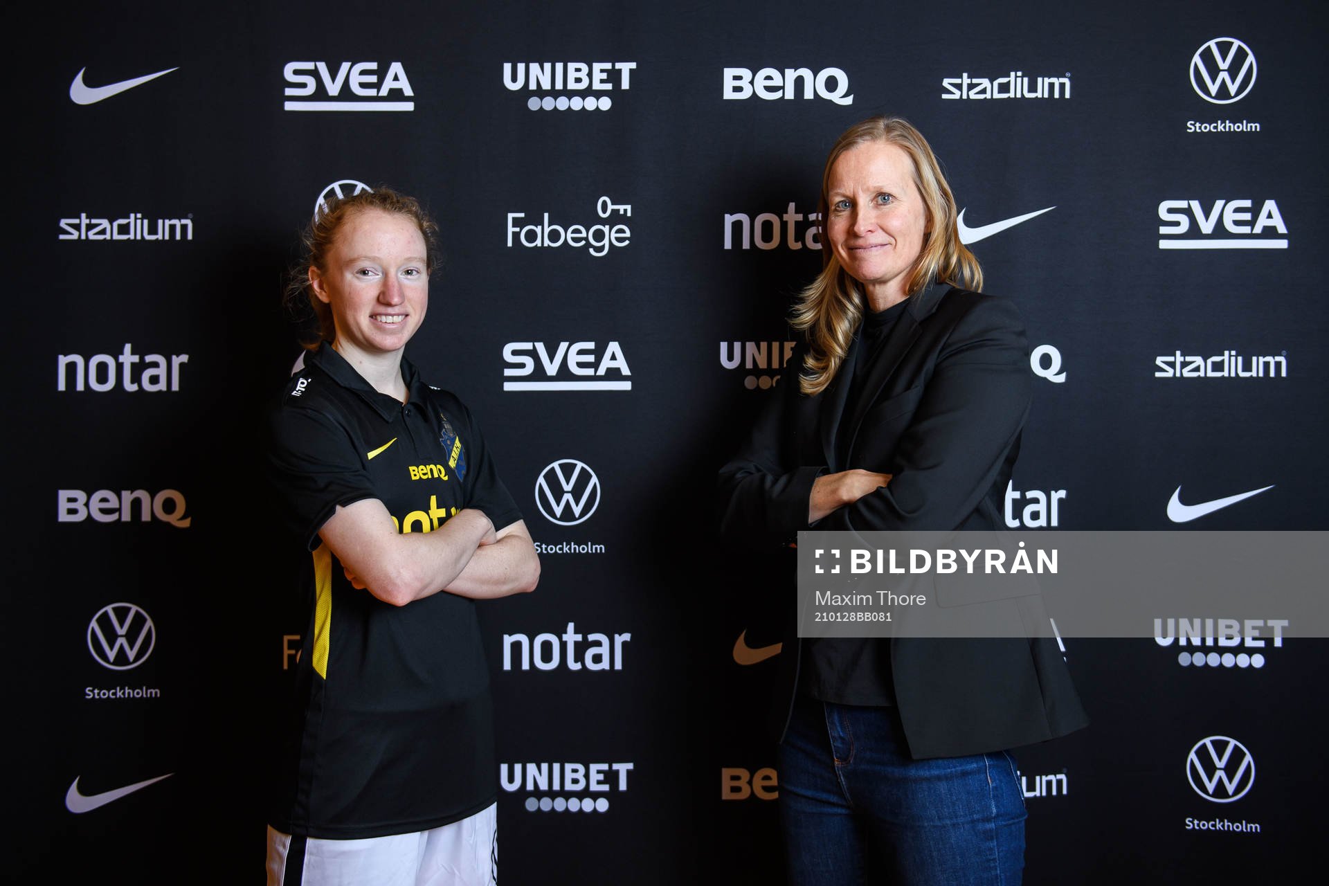 Caroline Murray och Anne Mäkinen, sportchef