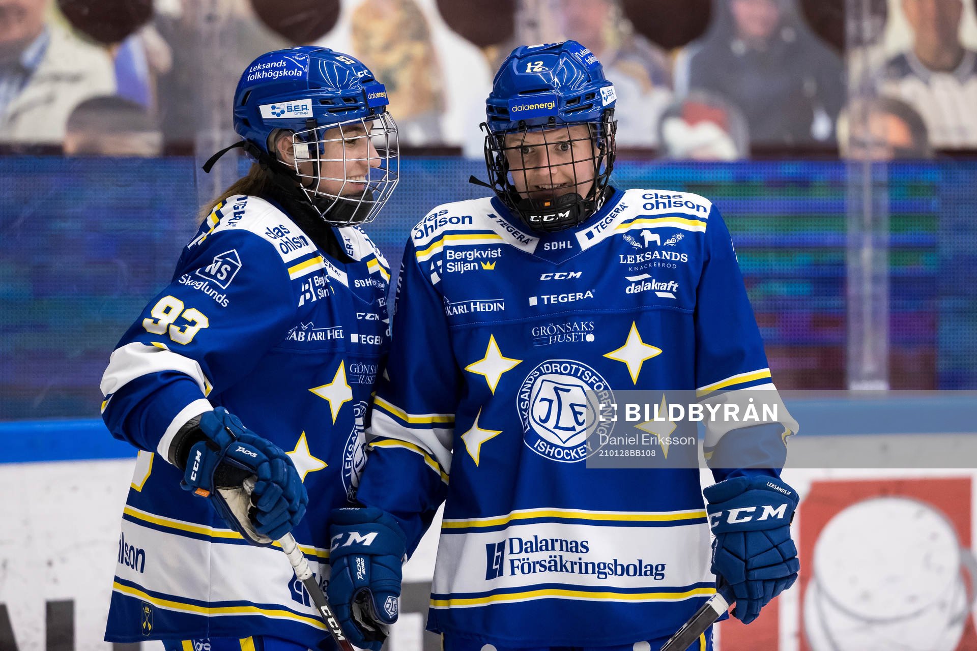 Leksands Sarah Foster och Leksands Emelie Berlin