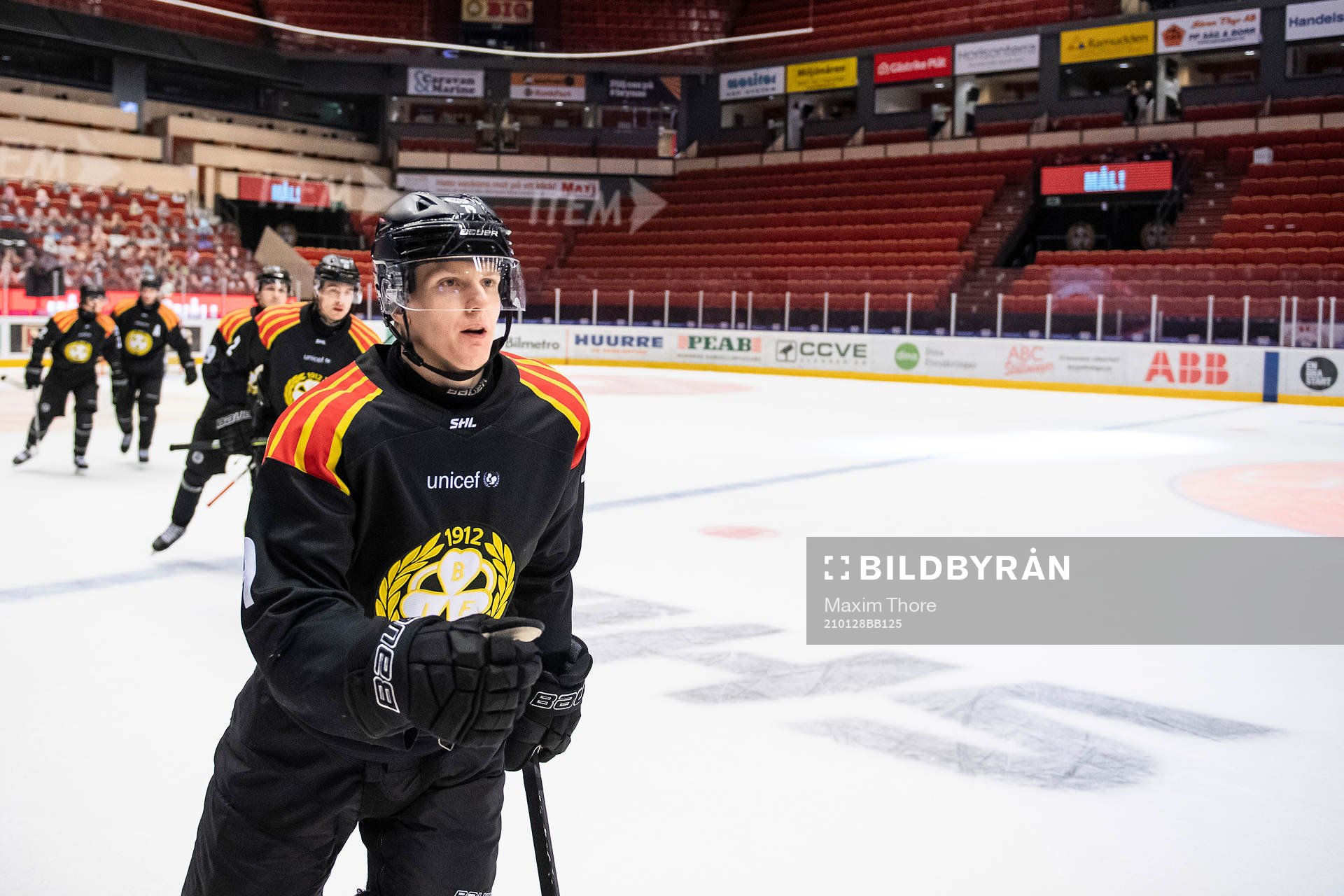 Brynäs Daniel Mannberg jublar
