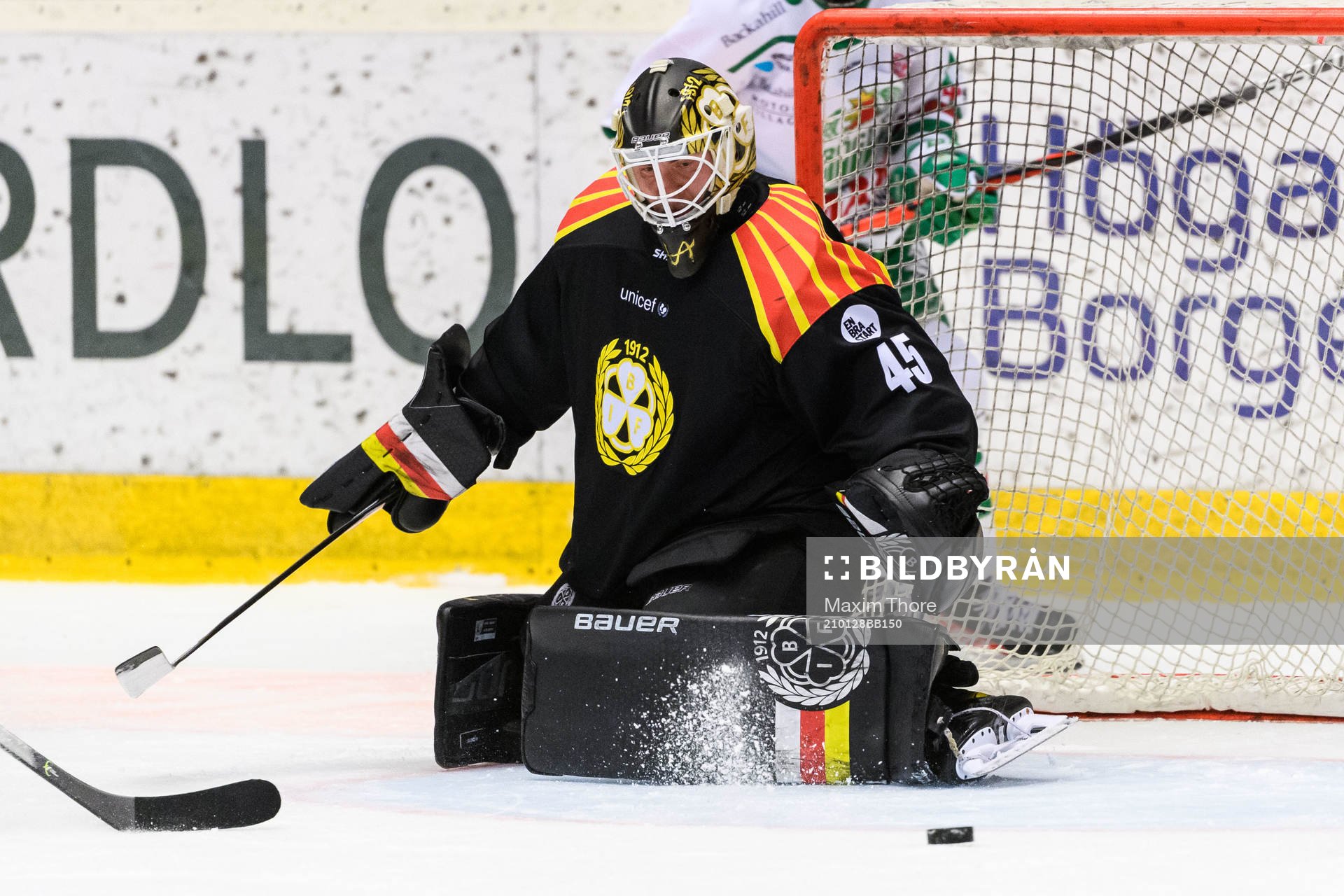 Brynäs målvakt Viktor Andrén