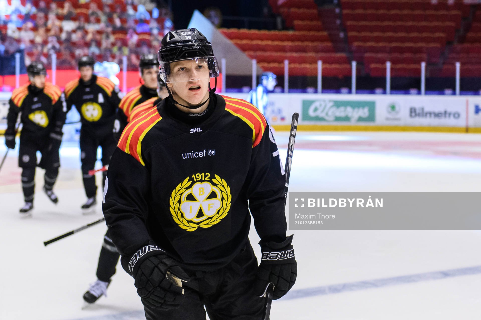 Brynäs Daniel Mannberg jublar