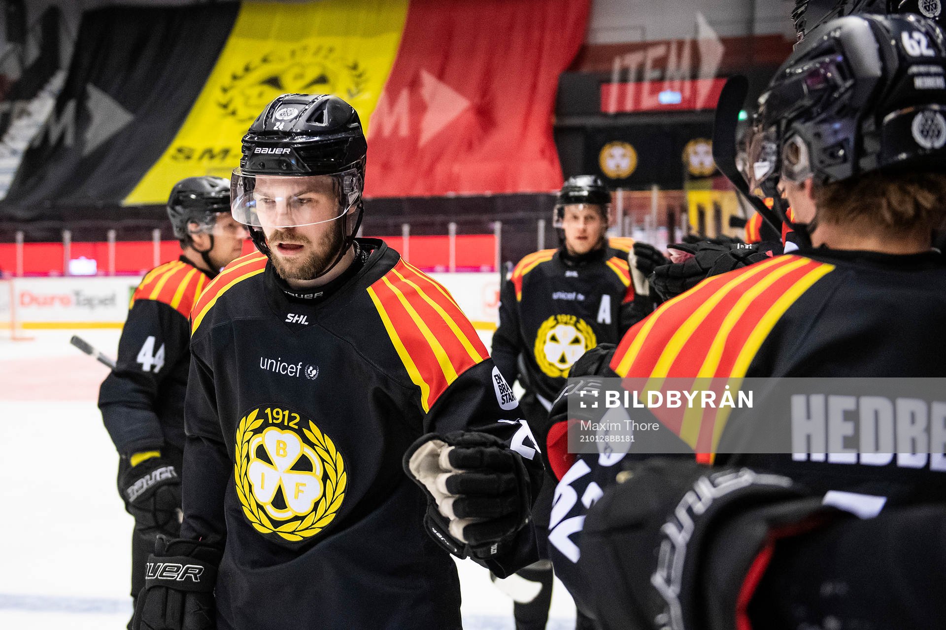 Brynäs Emil Molin jublar