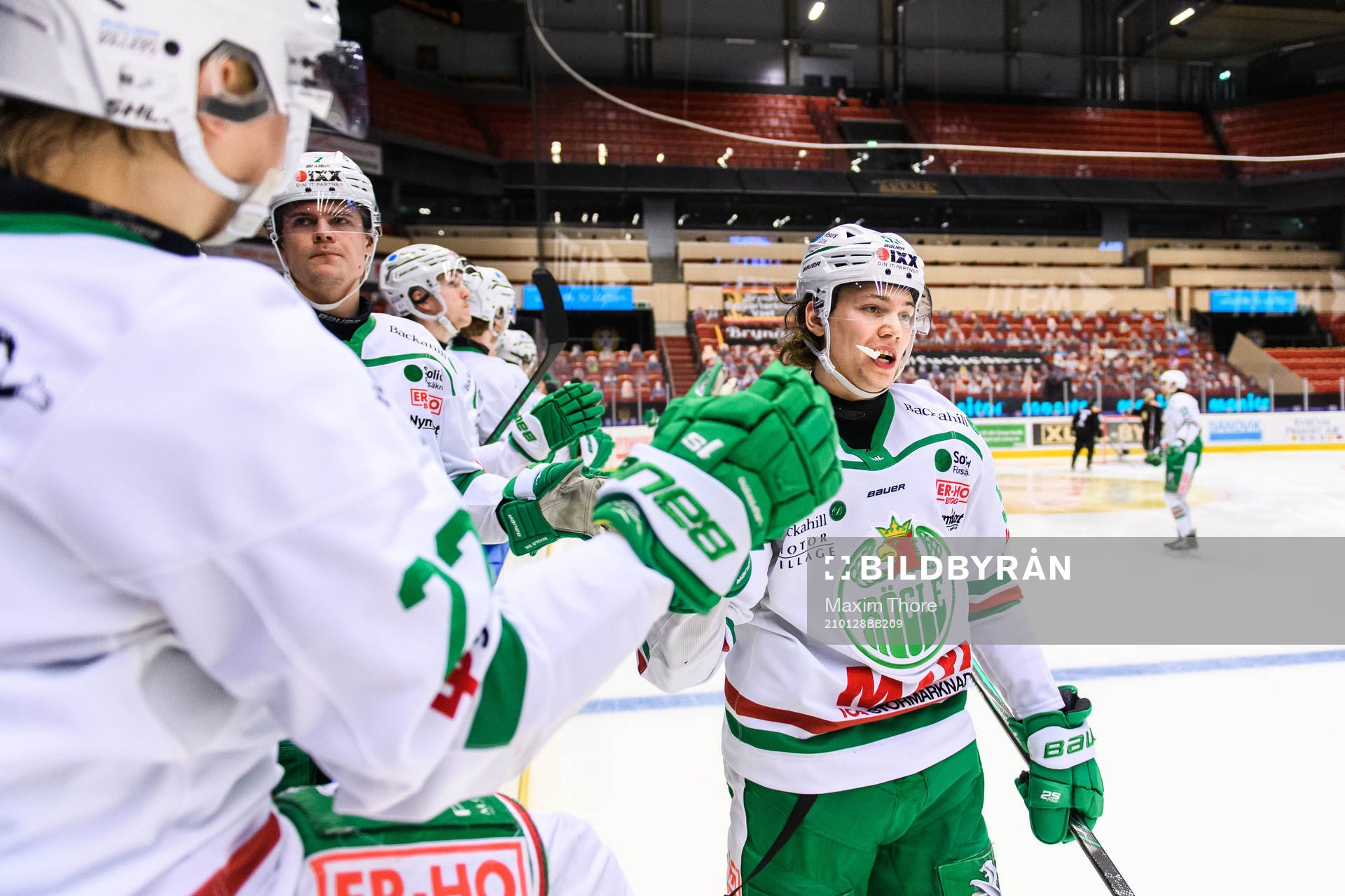 Rögles Moritz Seider jublar