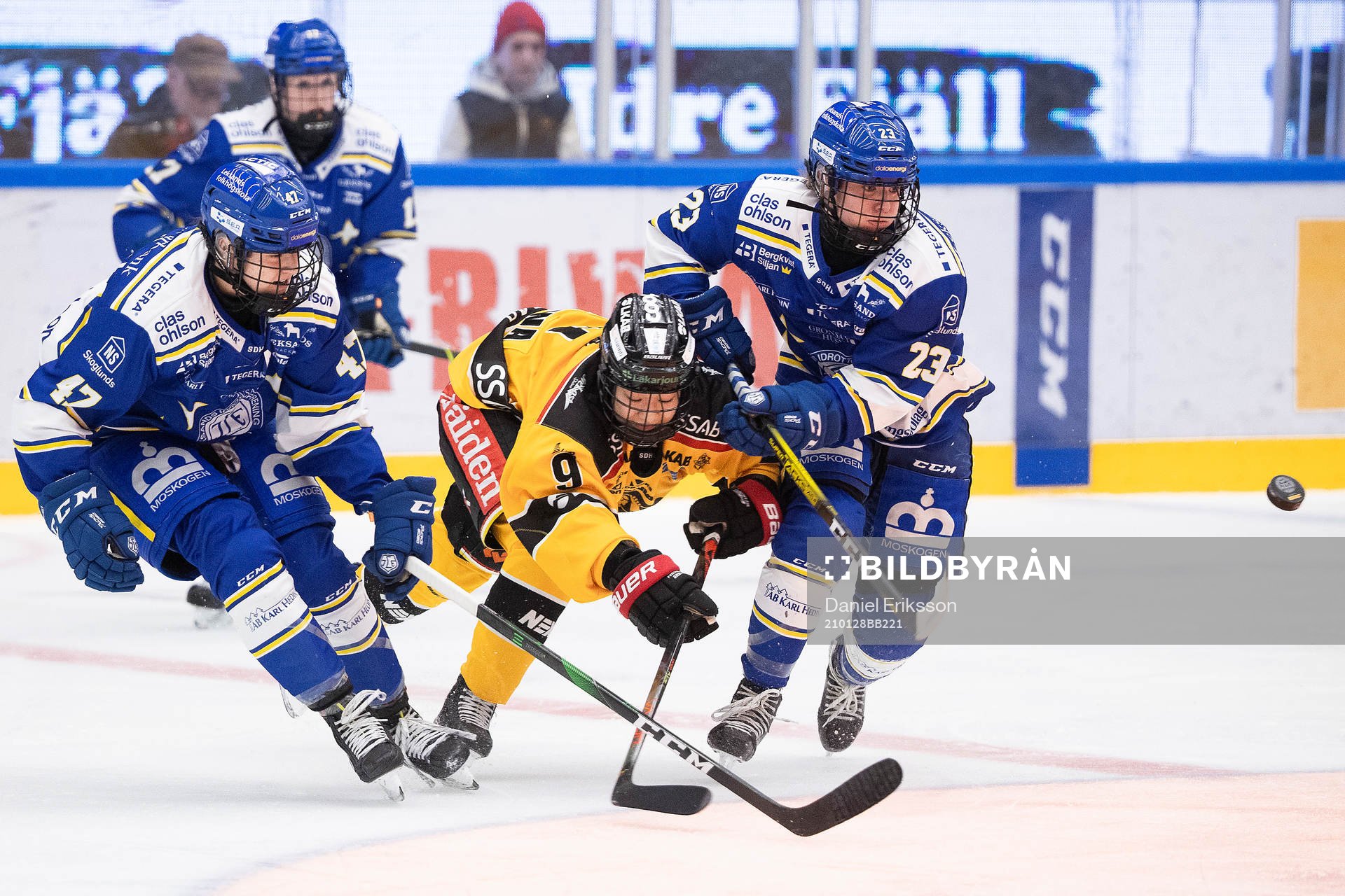 Leksands Abagael Thiessen och Saana Valkama mot Luleås