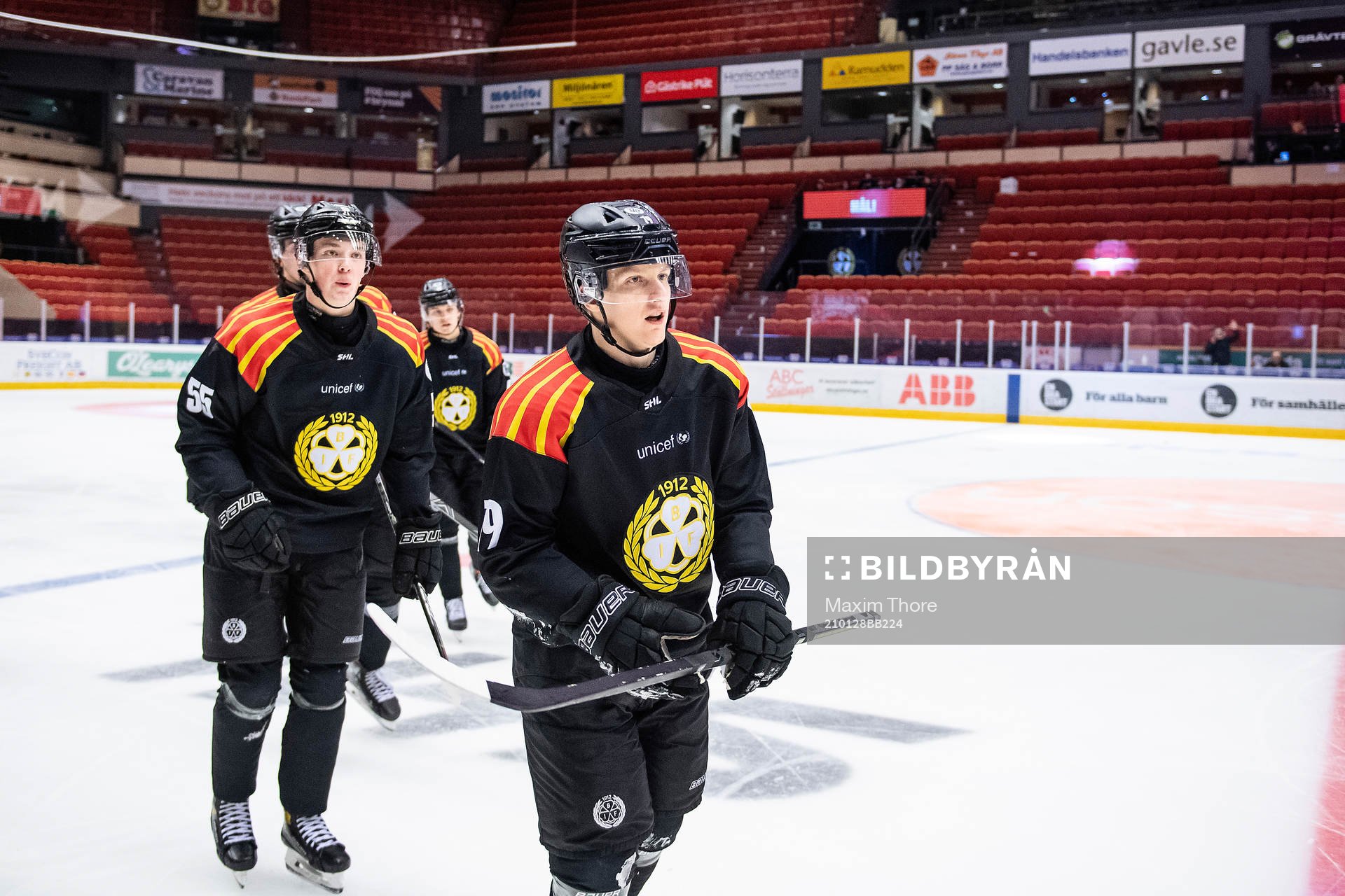 Brynäs Daniel Mannberg jublar