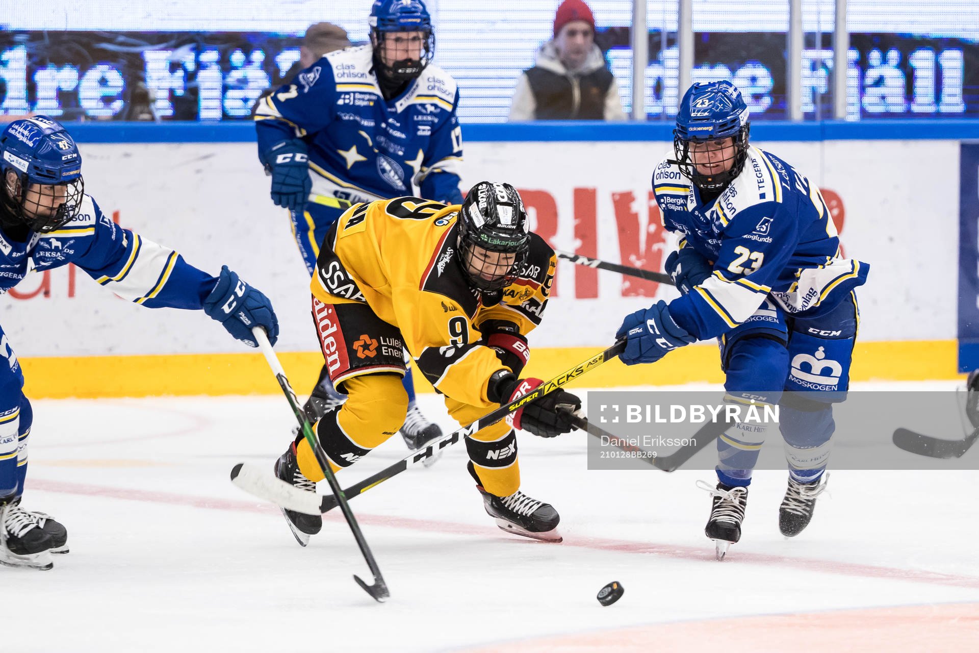 Luleås Chiho Osawa och Leksands Saana Valkama