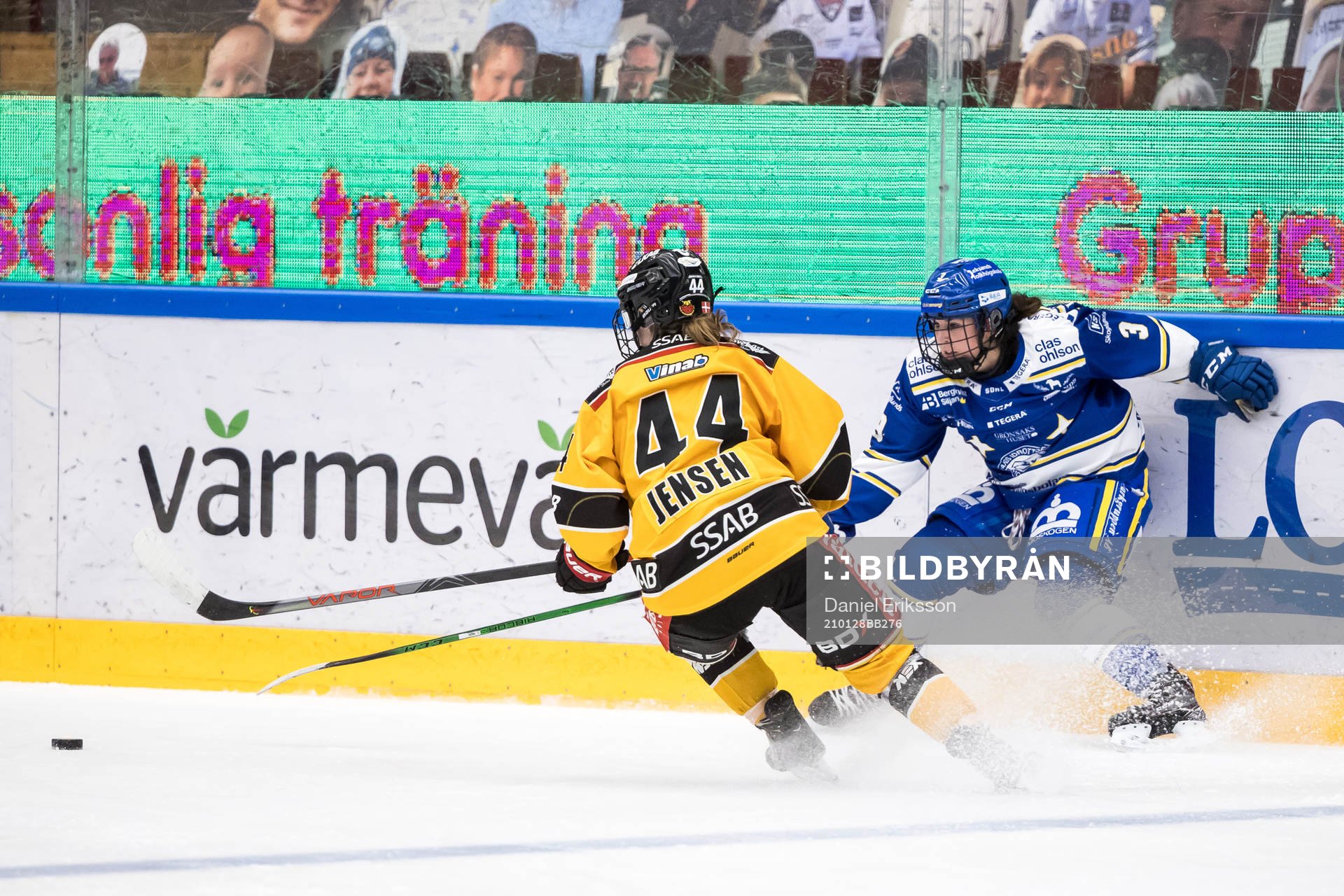 Leksands Elin Lundberg och Luleås Nicoline Söndergaard