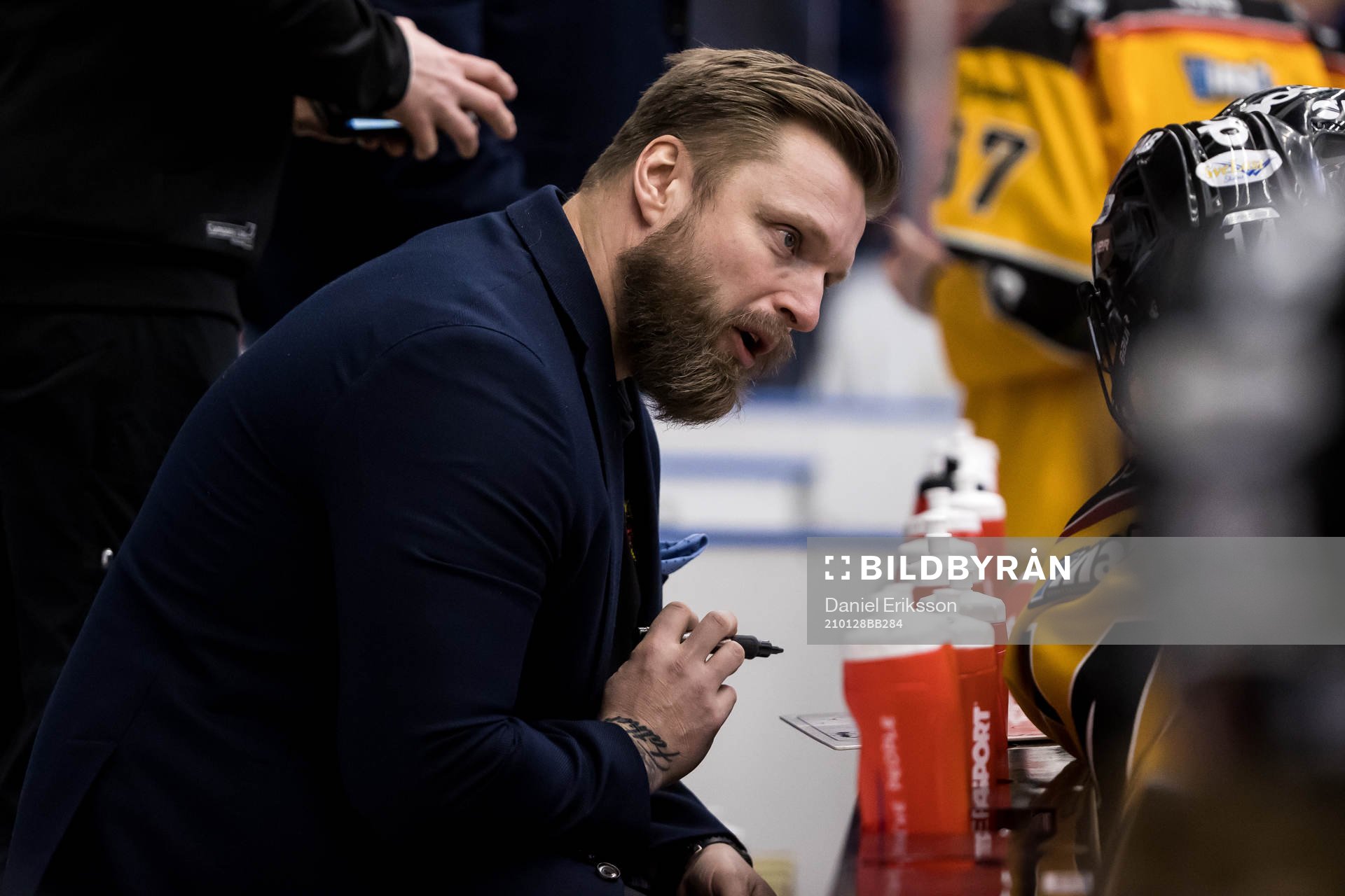 Luleås tränare Mikael Forsberg