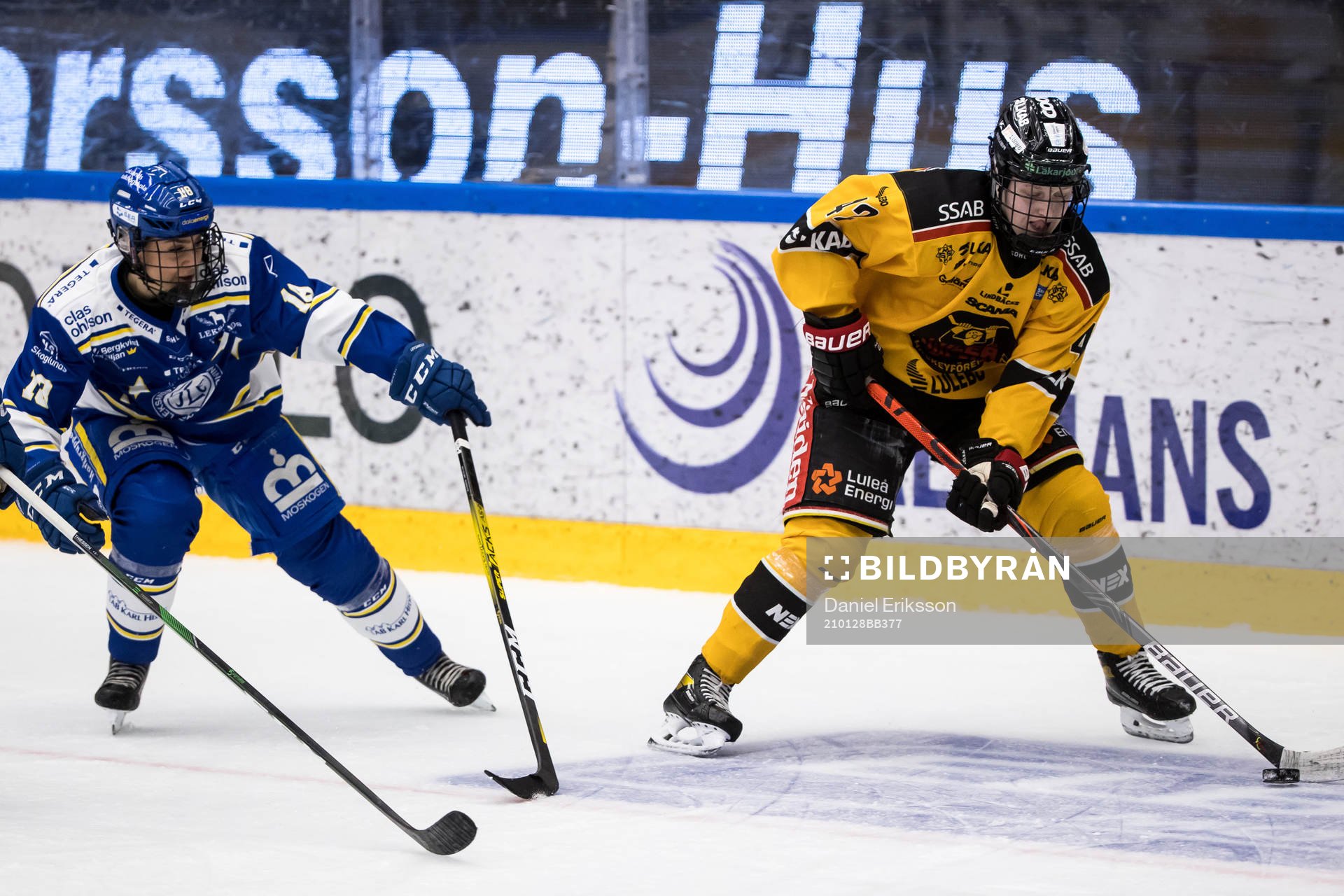 Leksands Linnea Sjölund och Luleås Viivi Vainikka