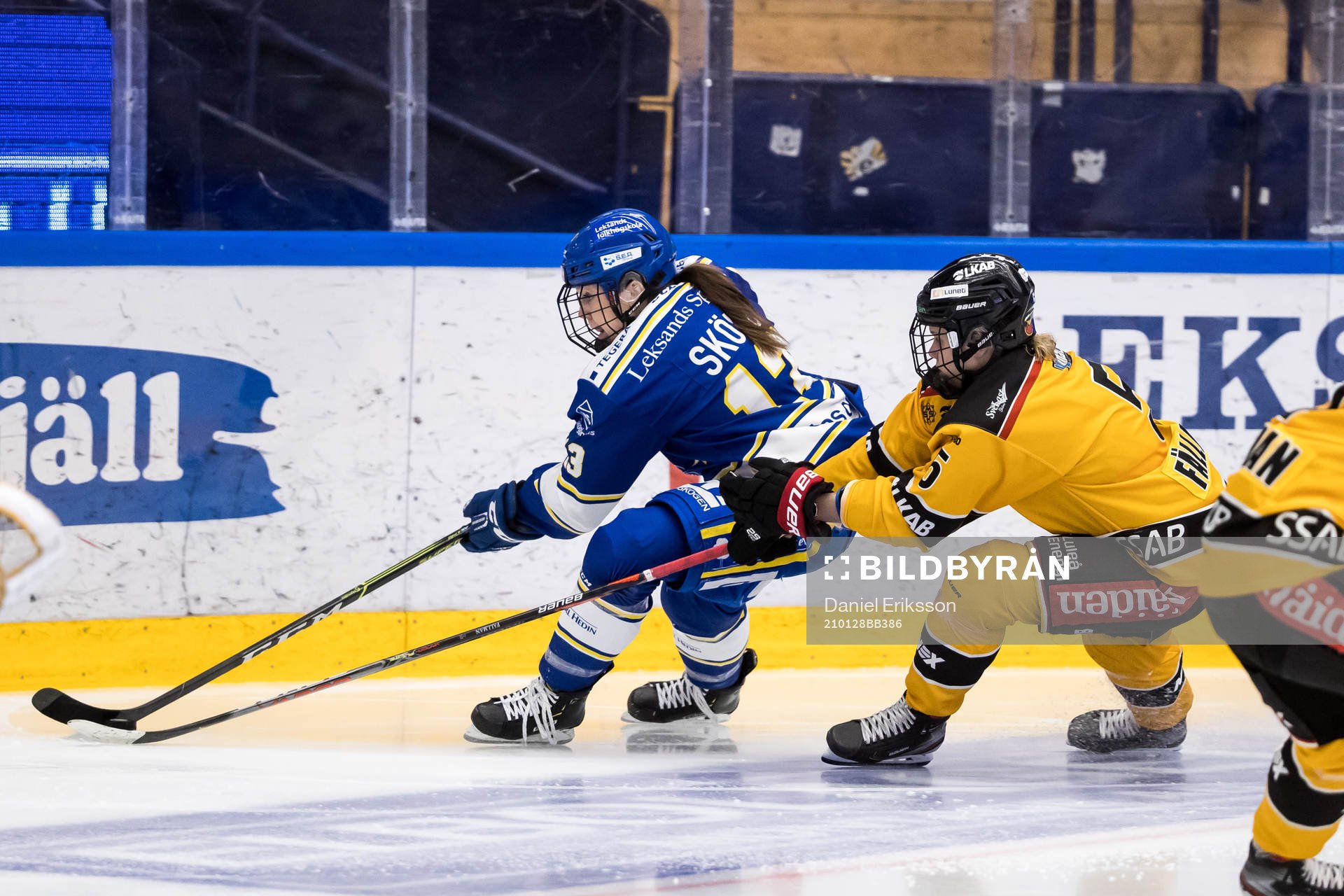 Leksands Hanna Sköld och Luleås Johanna Fällman