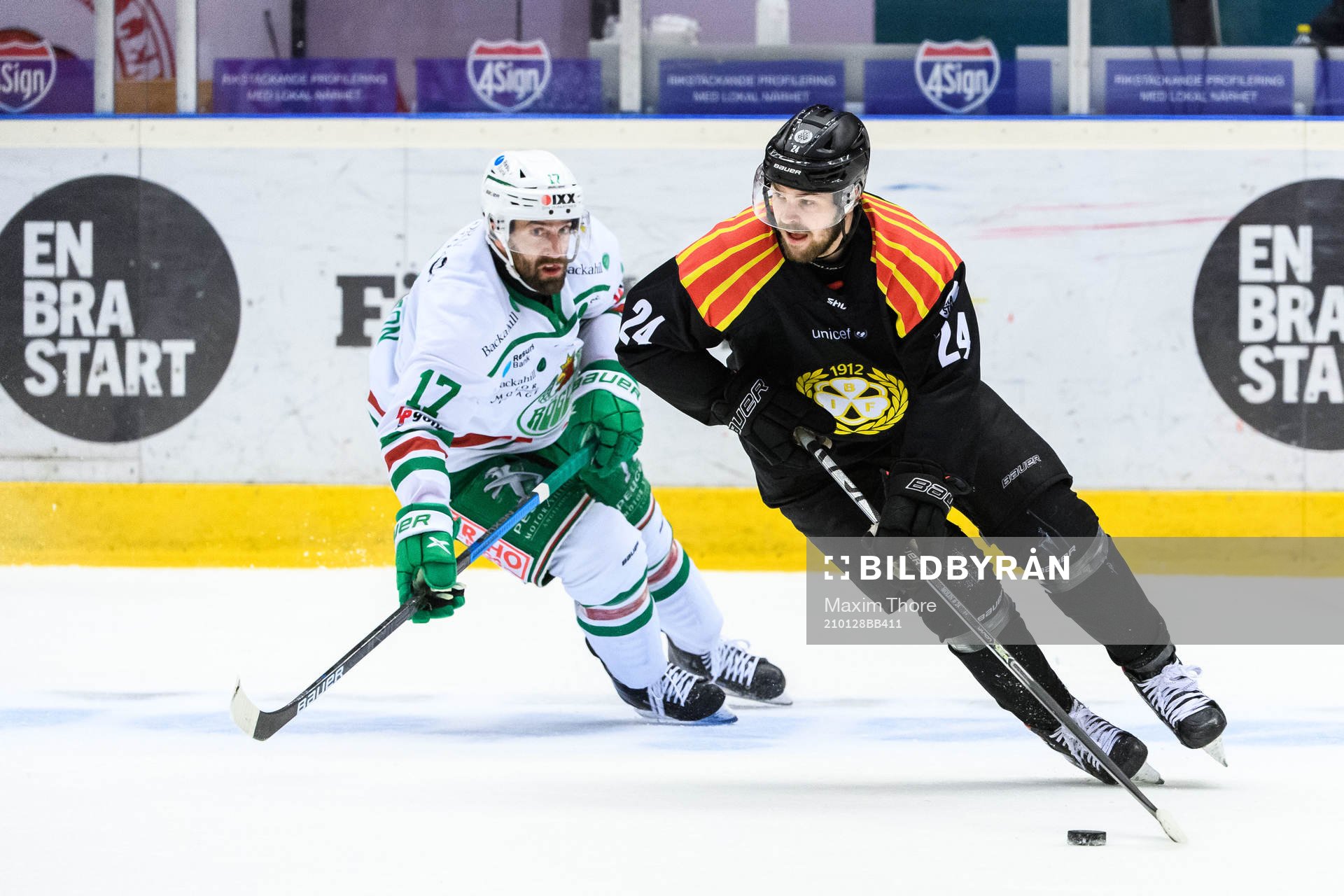 Rögles Taylor Matson och Brynäs Emil Molin