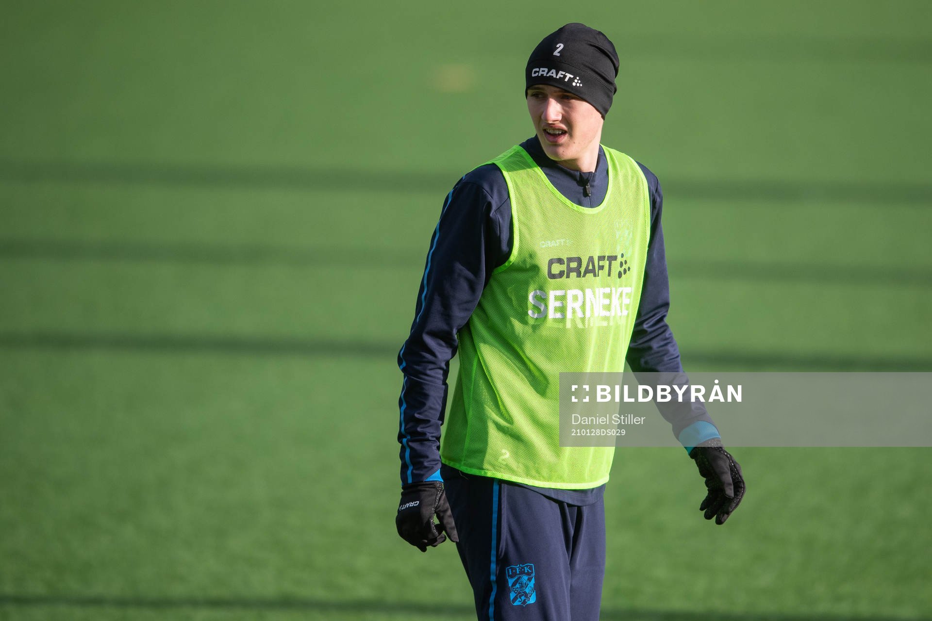 under en träning med IFK Göteborg