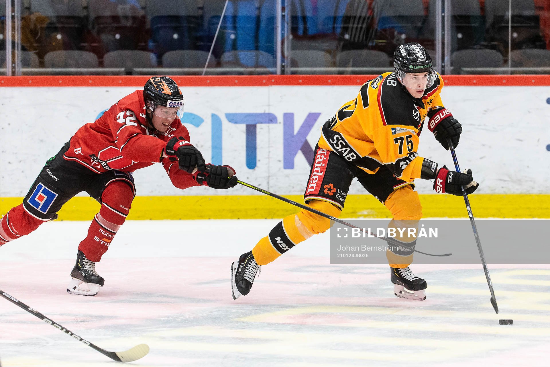 Örebros Robin Salo och Luleås Arttu Ilomäki