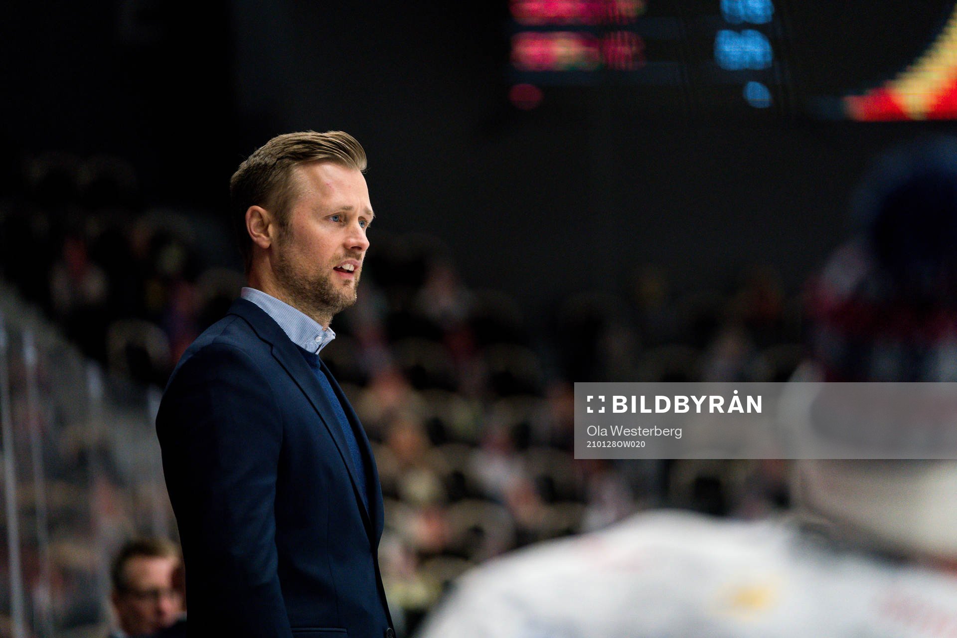 Linköpings tränare Daniel Eriksson